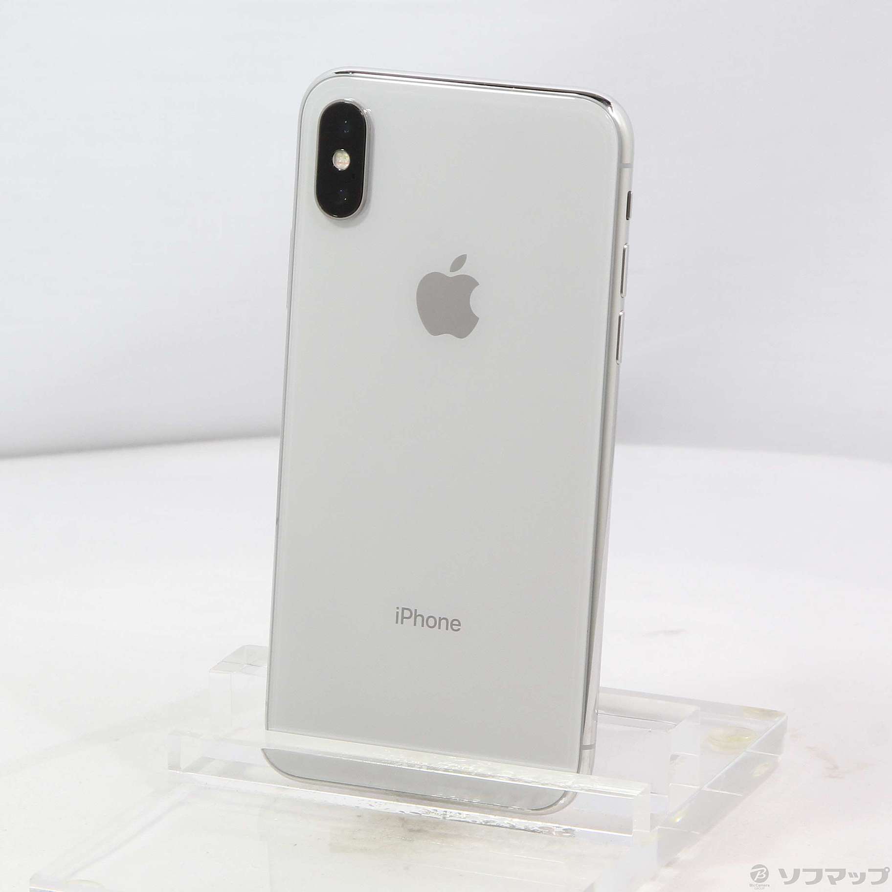 中古】iPhoneX 256GB シルバー MQC22J／A SIMフリー [2133044543818