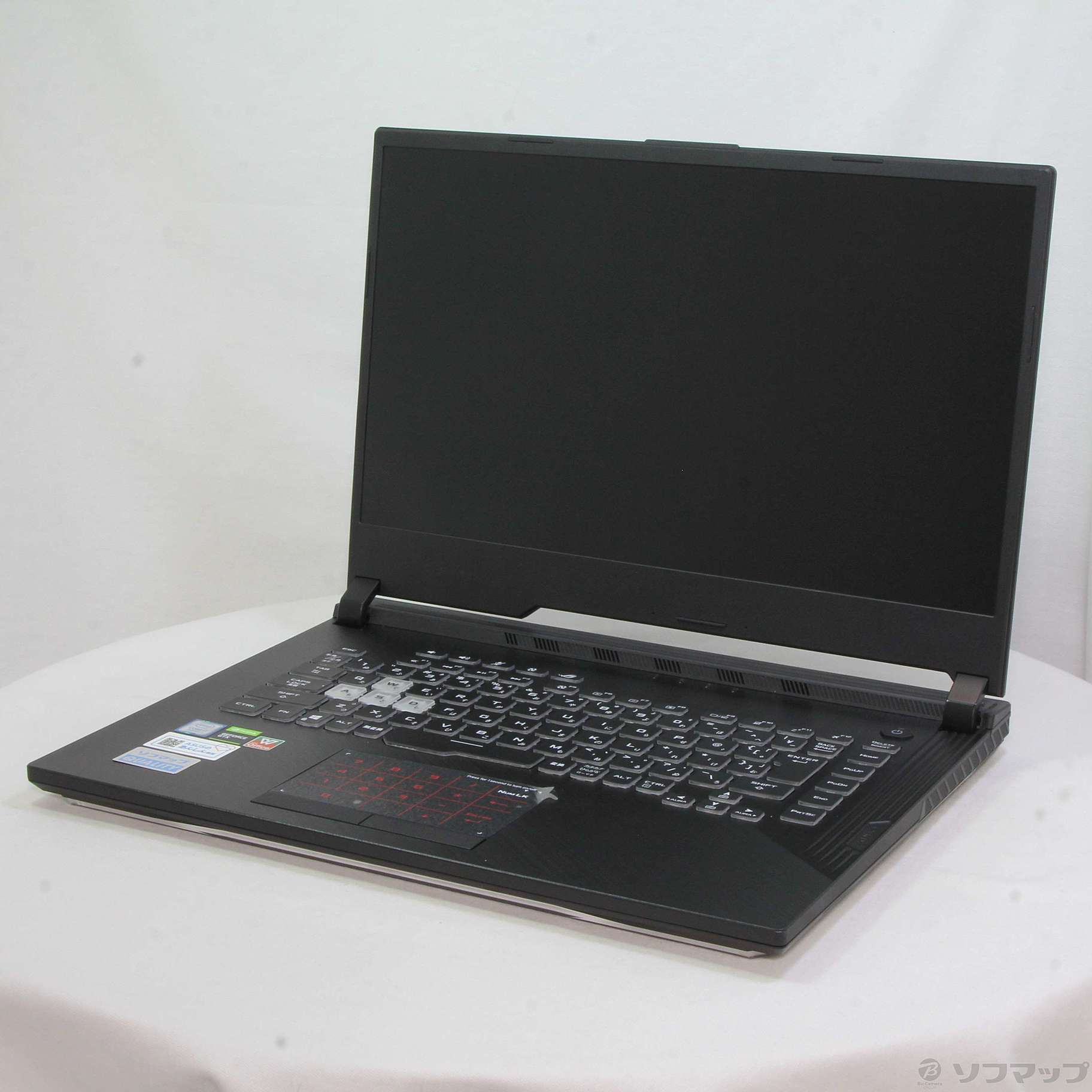 中古】ROG Strix G15 G531GT G531GT-I7G1650N144 ブラック 〔Windows 