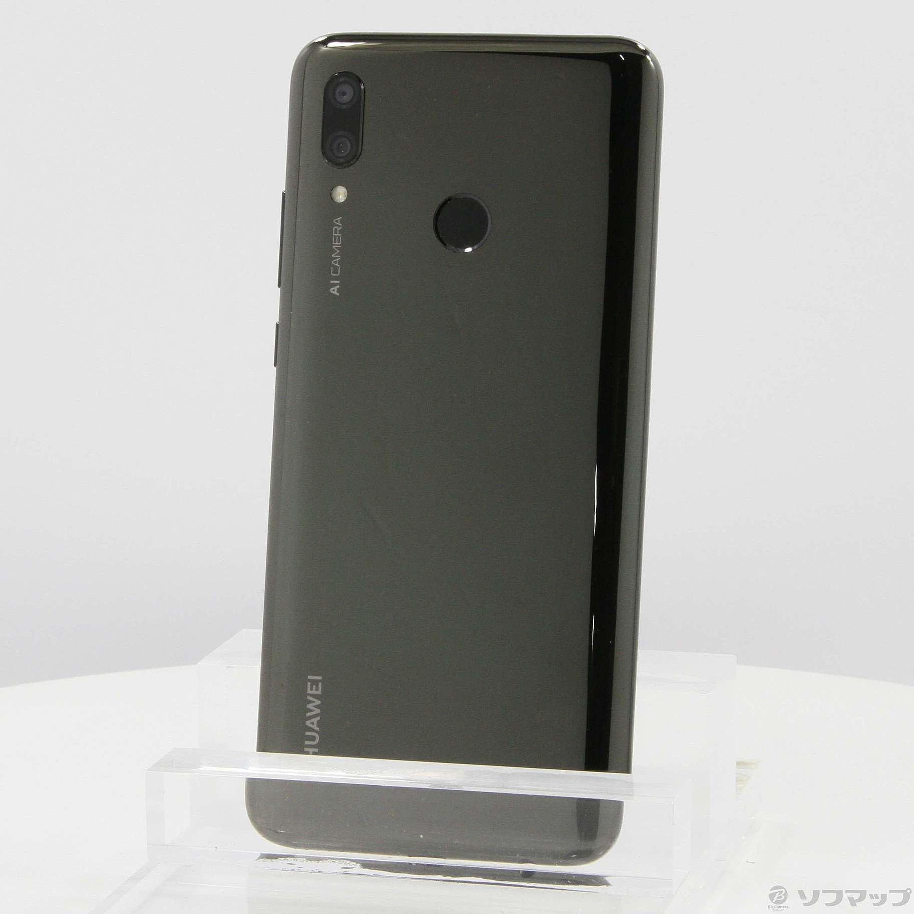 中古】HUAWEI nova lite3 32GB ミッドナイトブラック POT-LX2J SIM