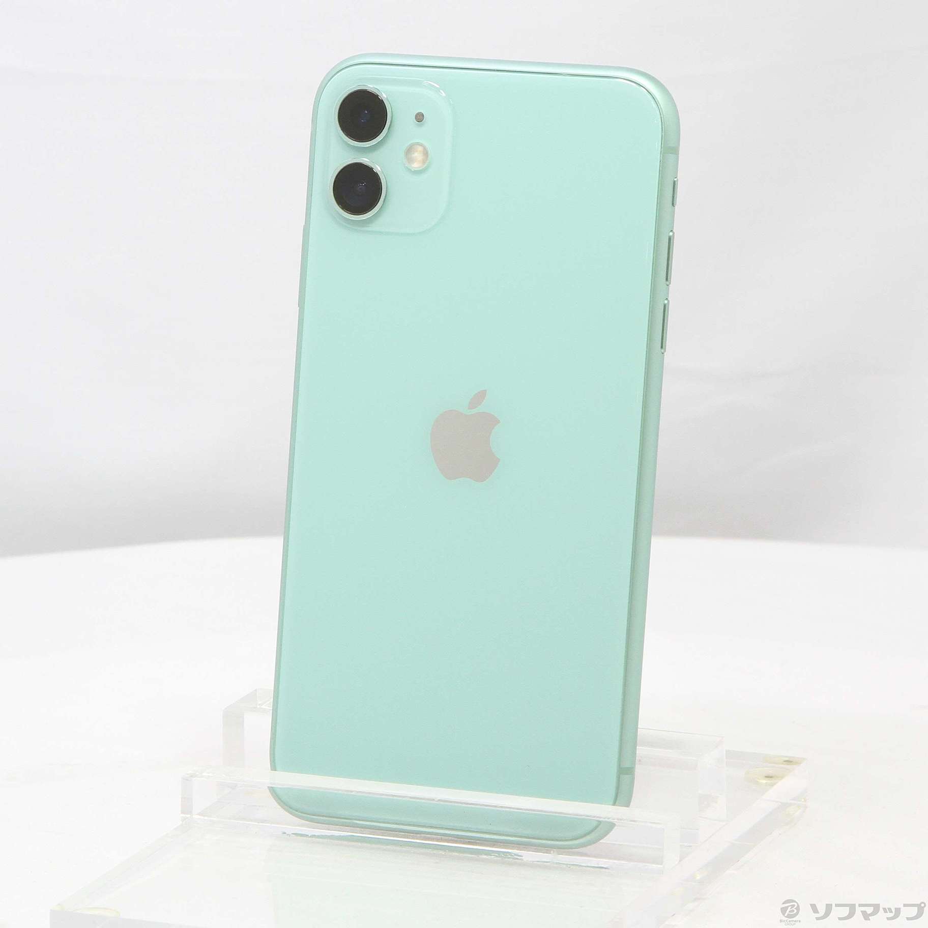 中古】iPhone11 64GB グリーン MHDG3J／A SIMフリー [2133044553671