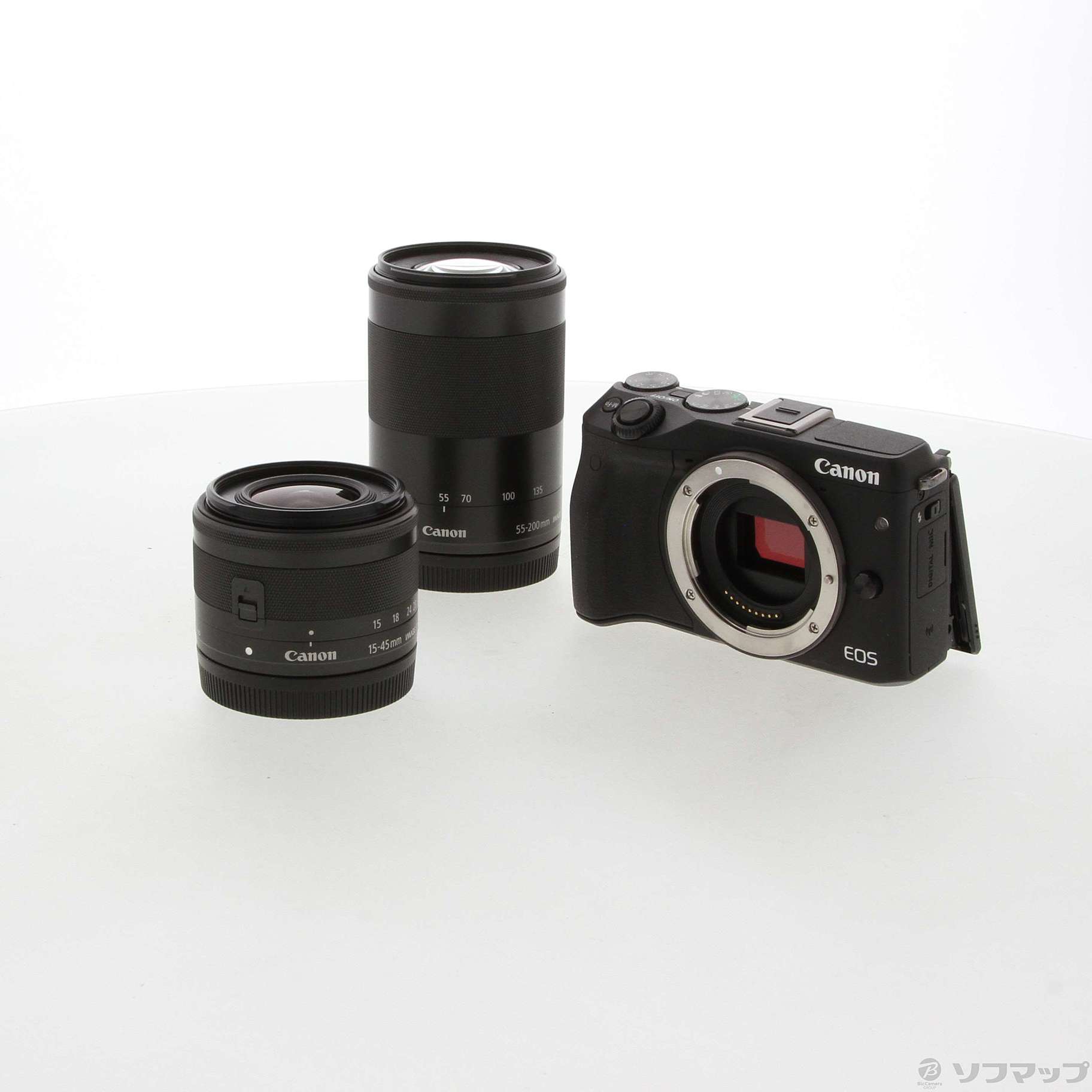 Canon EOS M3 Wズームキット BK-