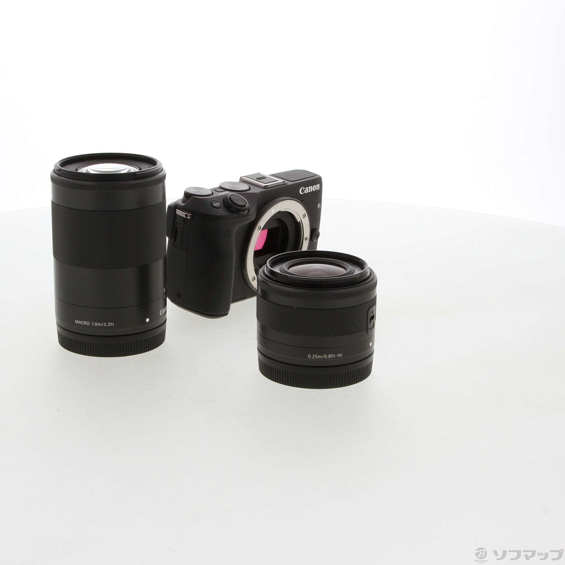 Canon EOS M3 Wズームキット BK一眼レフ