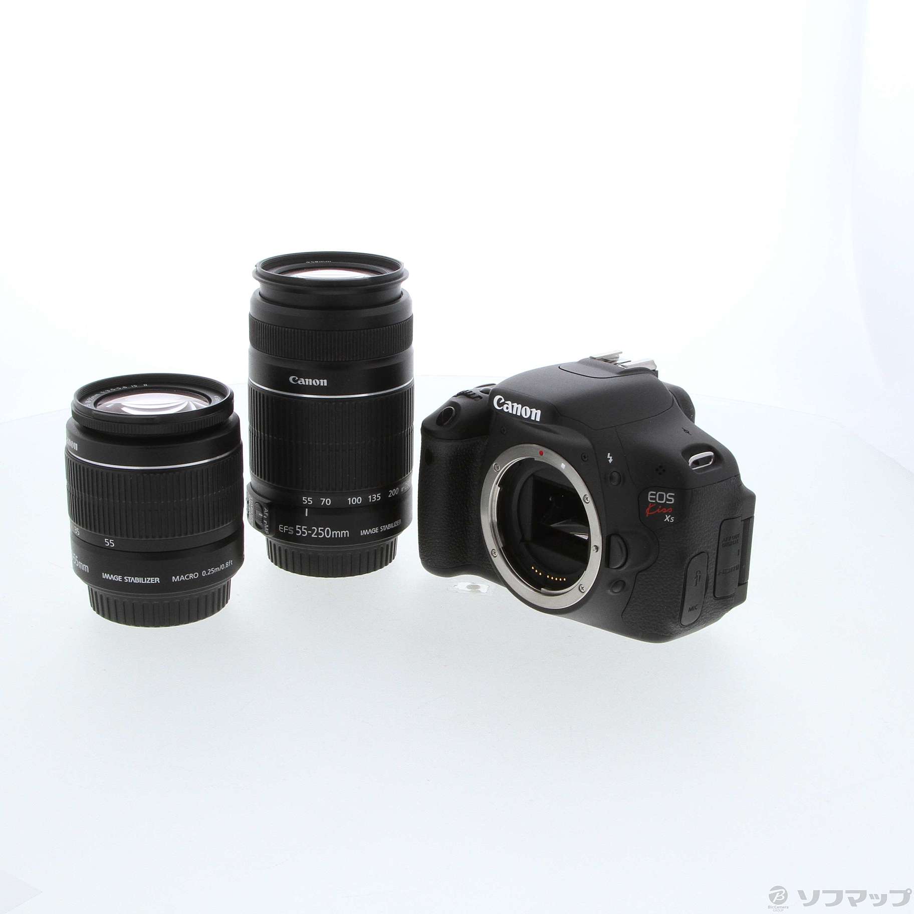 中古】EOS Kiss X5 ダブルズームキット 1800万画素／SDXC ◇01/01(日