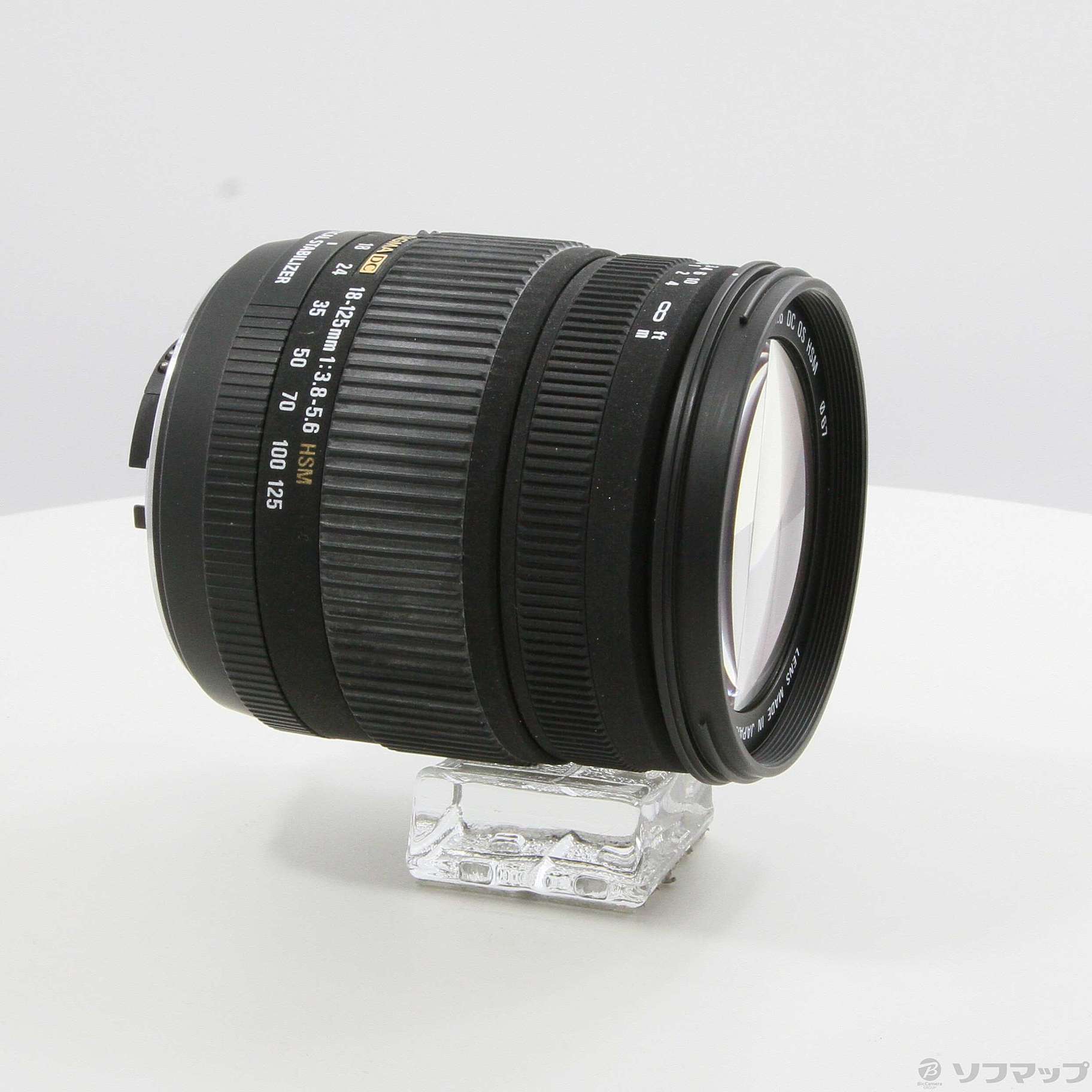 中古】SIGMA AF 18-125mm F3.8-5.6 DC OS HSM (Nikon用) (レンズ