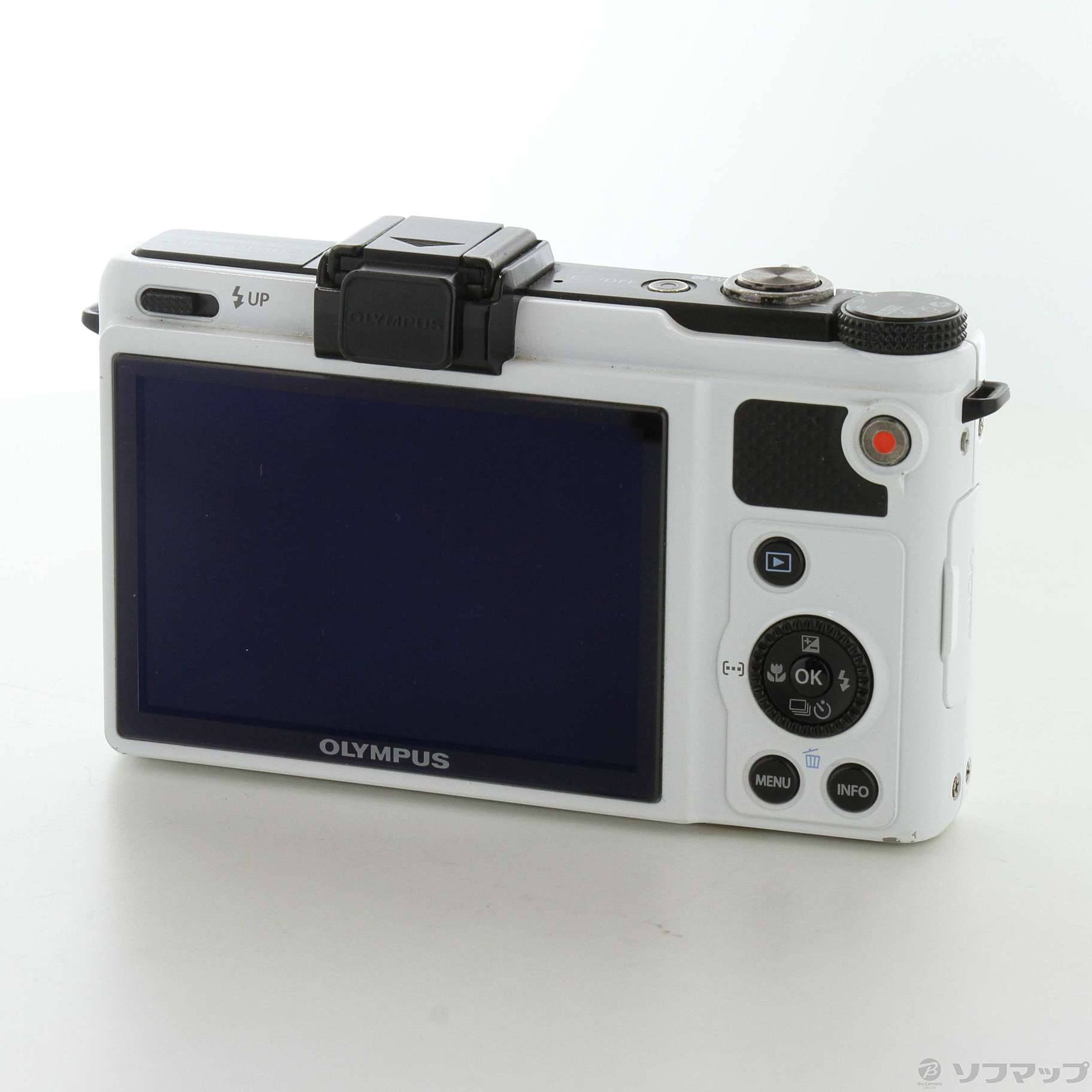 中古】OLYMPUS XZ-1 (1000万画素／4倍／ホワイト／SDXC