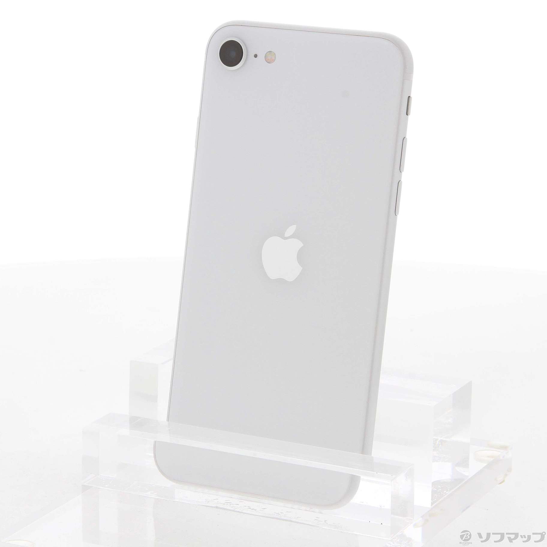 中古】iPhone SE 第2世代 128GB ホワイト MXD12J／A SIMフリー