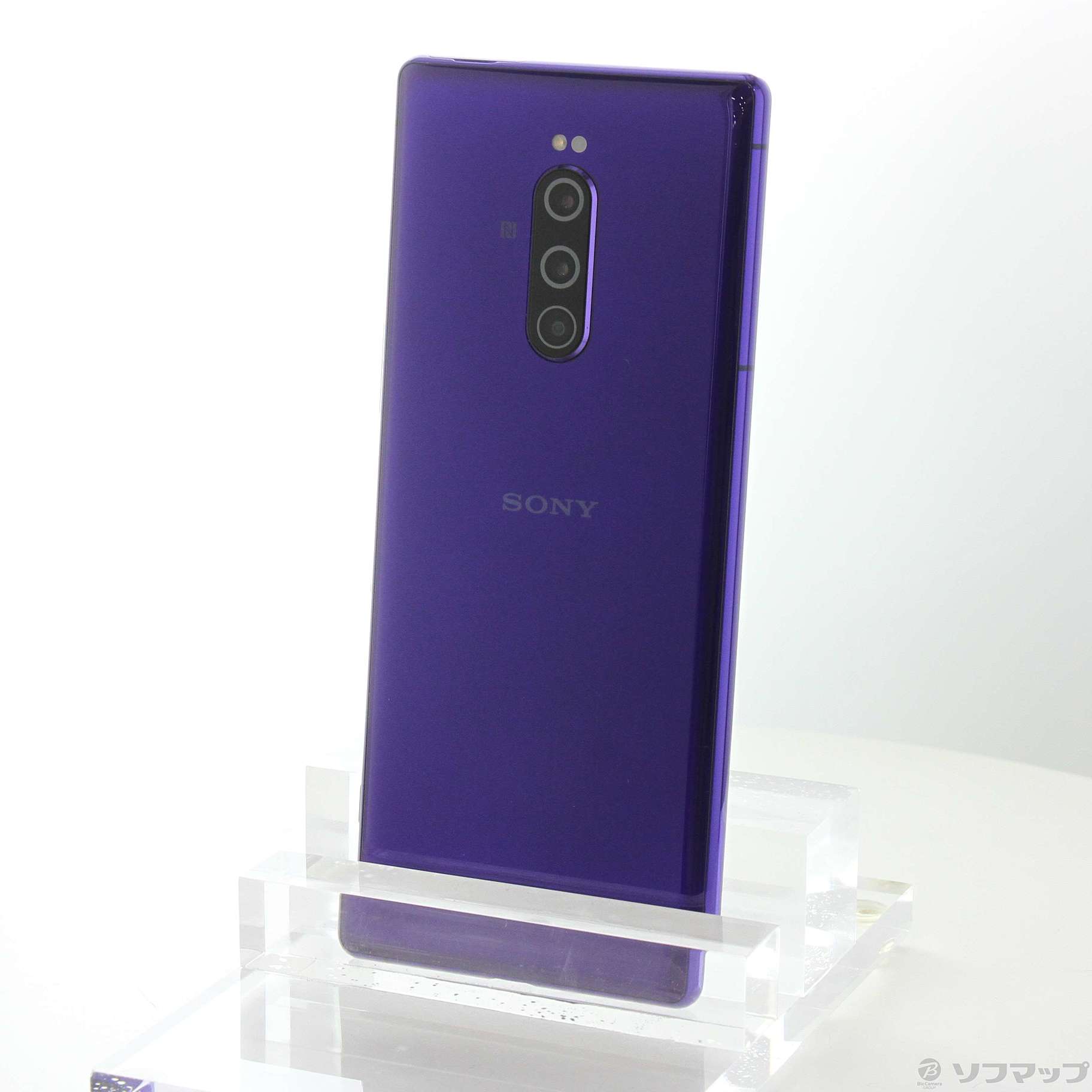 中古】Xperia 1 64GB パープル 802SO SoftBank [2133044570166