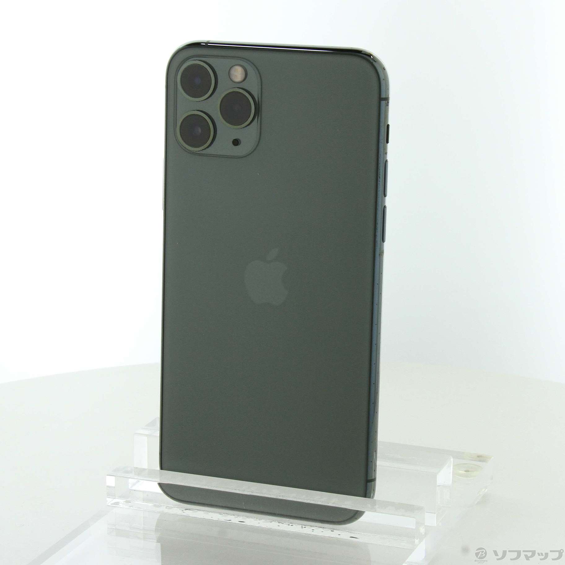 [美品] iPhone11 pro 256GB ミッドナイトグリーン SIMフリ