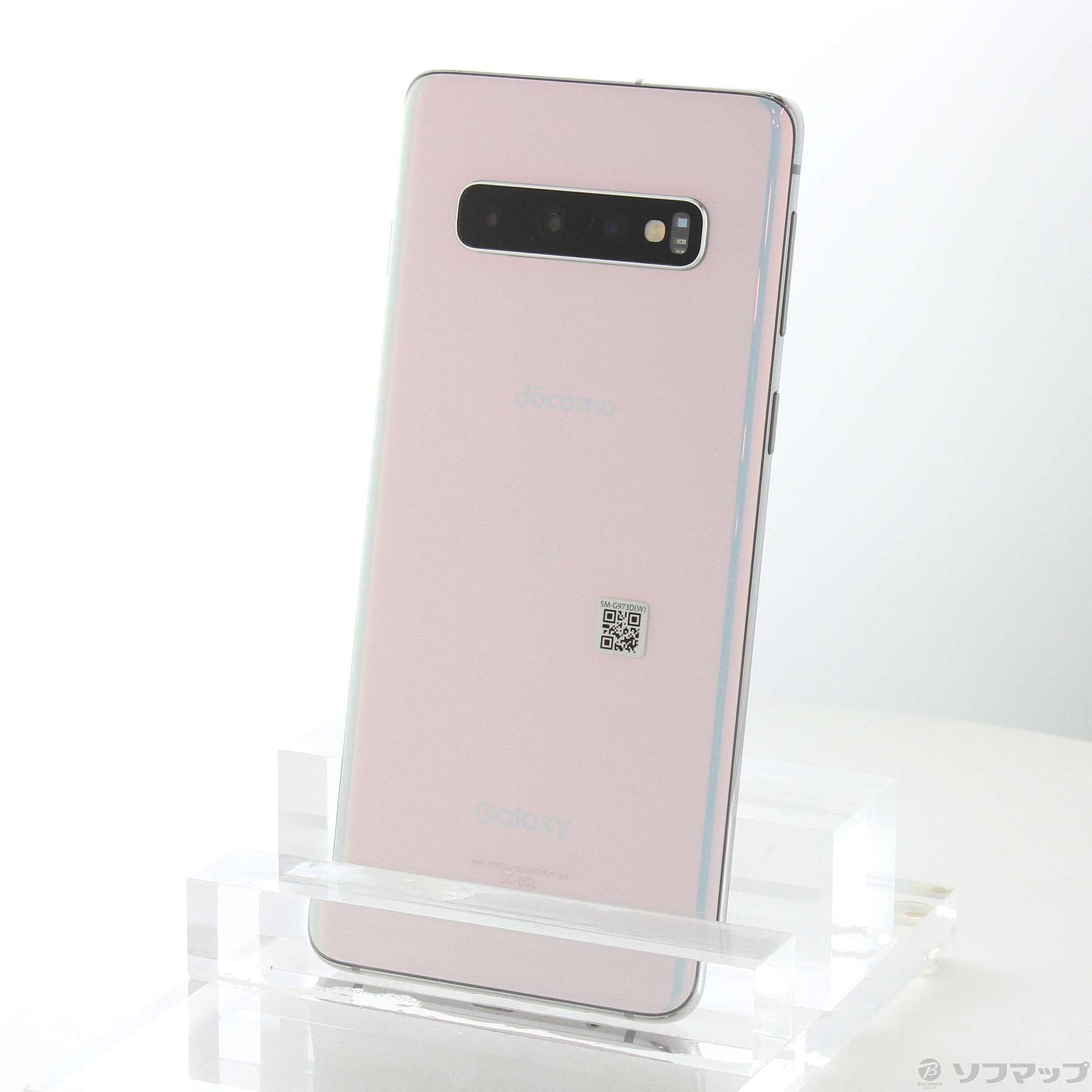 中古】GALAXY S10 128GB プリズムホワイト SC-03L docomoロック解除SIM