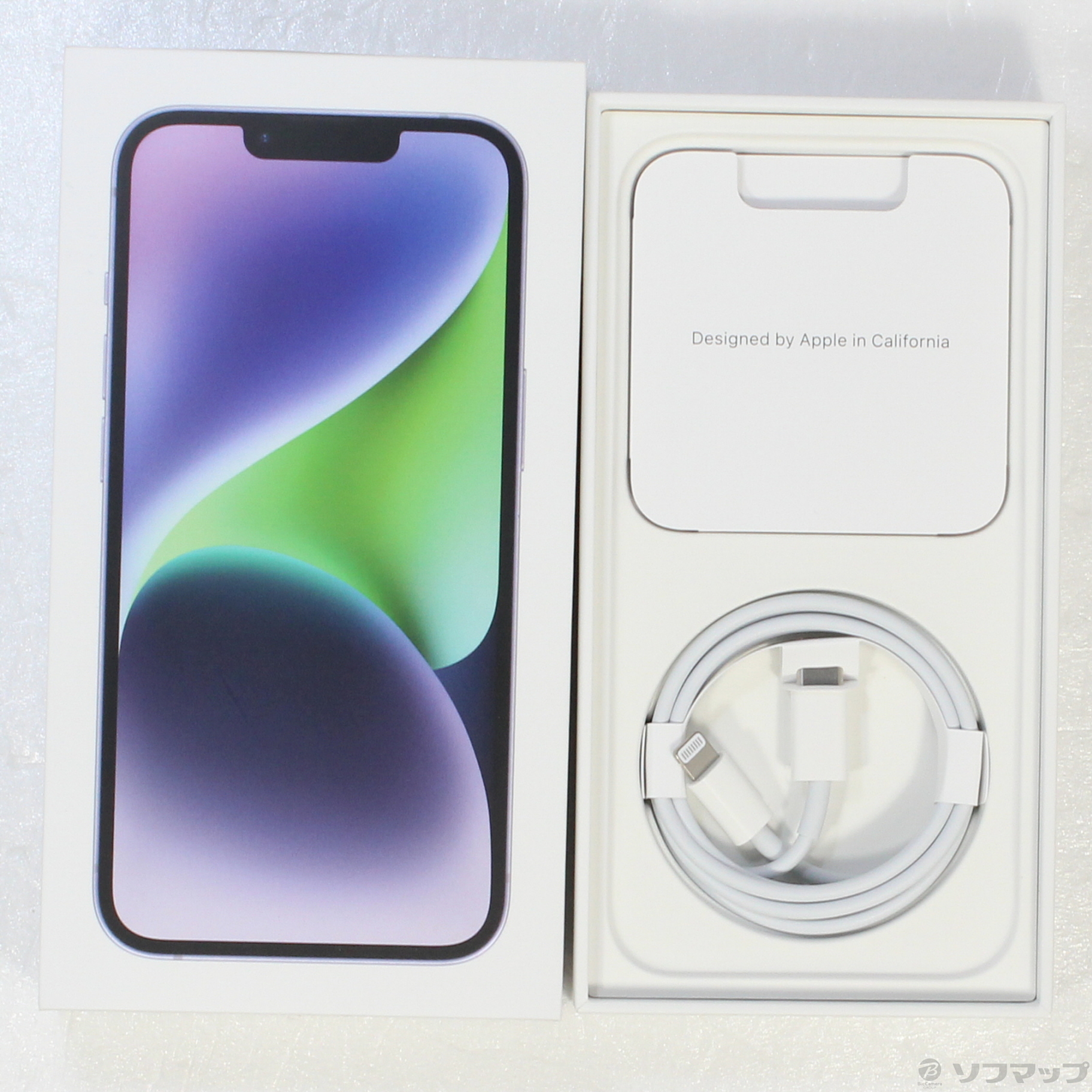 中古】iPhone14 512GB パープル MPX83J／A SIMフリー [2133044578728 