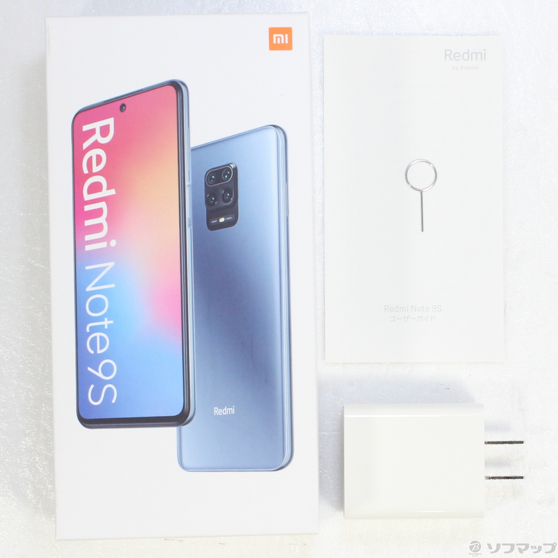 中古】Redmi Note 9S 64GB グレイシャーホワイト REDMI-NOTE9S4-64WH