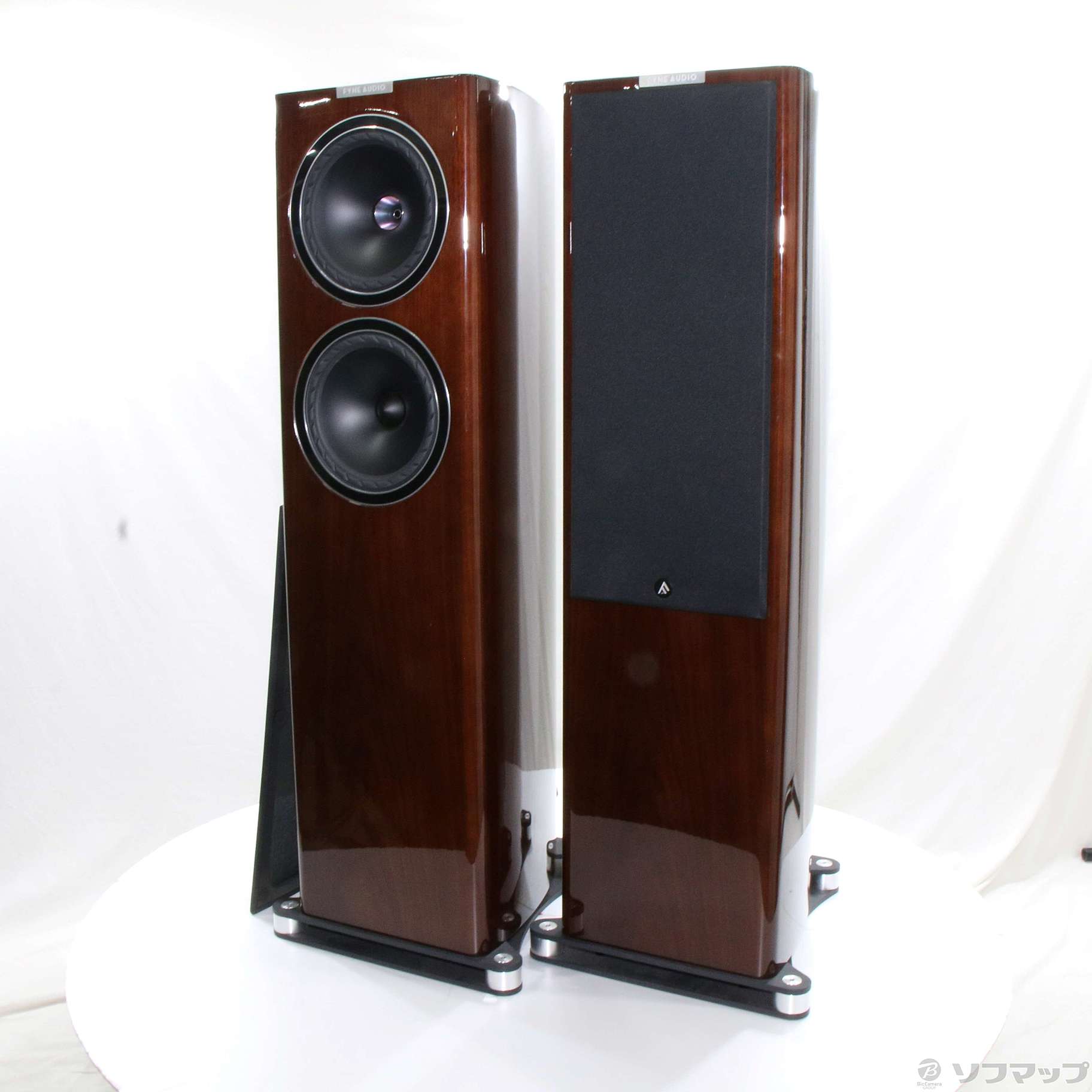 FYNE AUDIO F702ウォールナット BROWN スピーカー・ウーファー