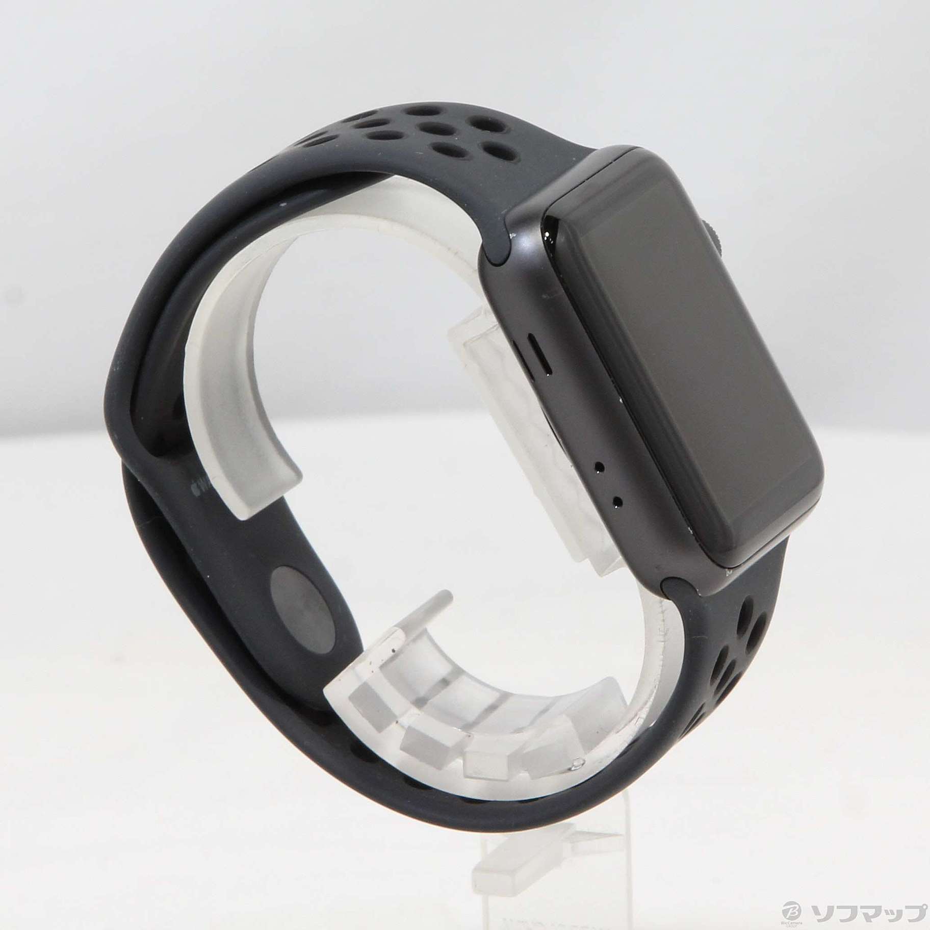 中古品〕 Apple Watch Series 3 Nike+ GPS 42mm スペースグレイ