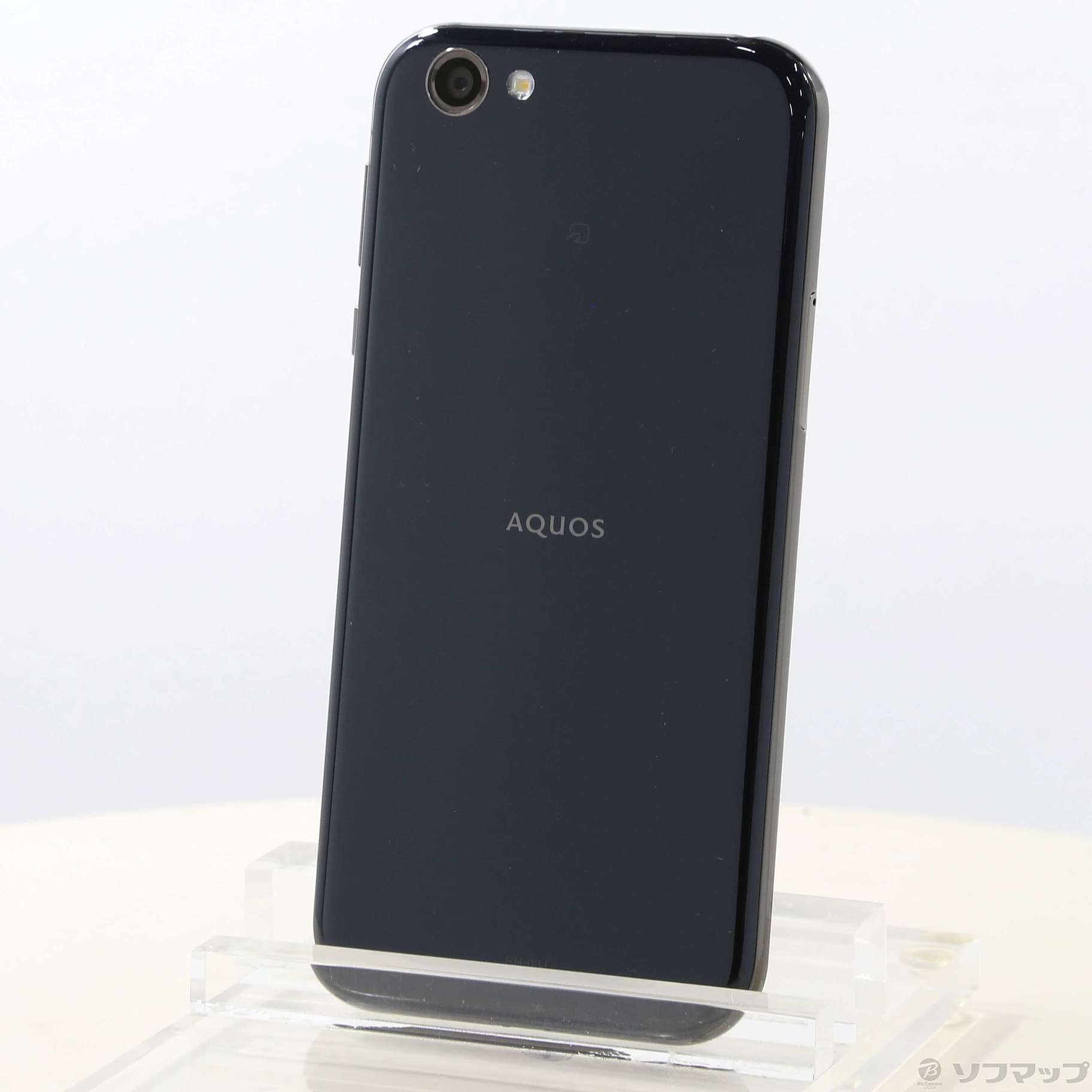 中古】AQUOS R 64GB マーキュリーブラック SH-03J docomoロック解除SIM