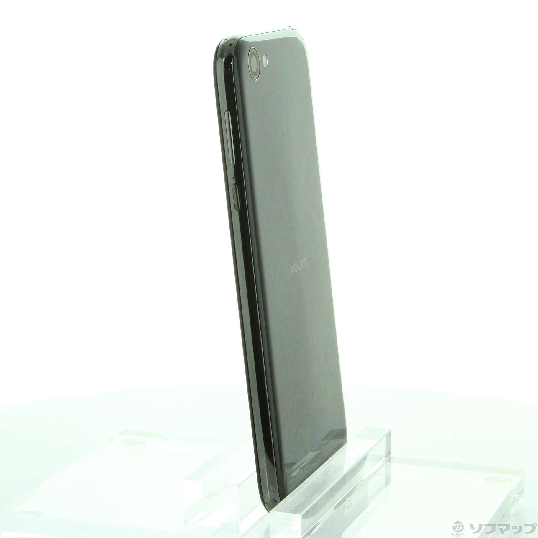 中古】AQUOS R 64GB マーキュリーブラック SH-03J docomoロック解除SIM