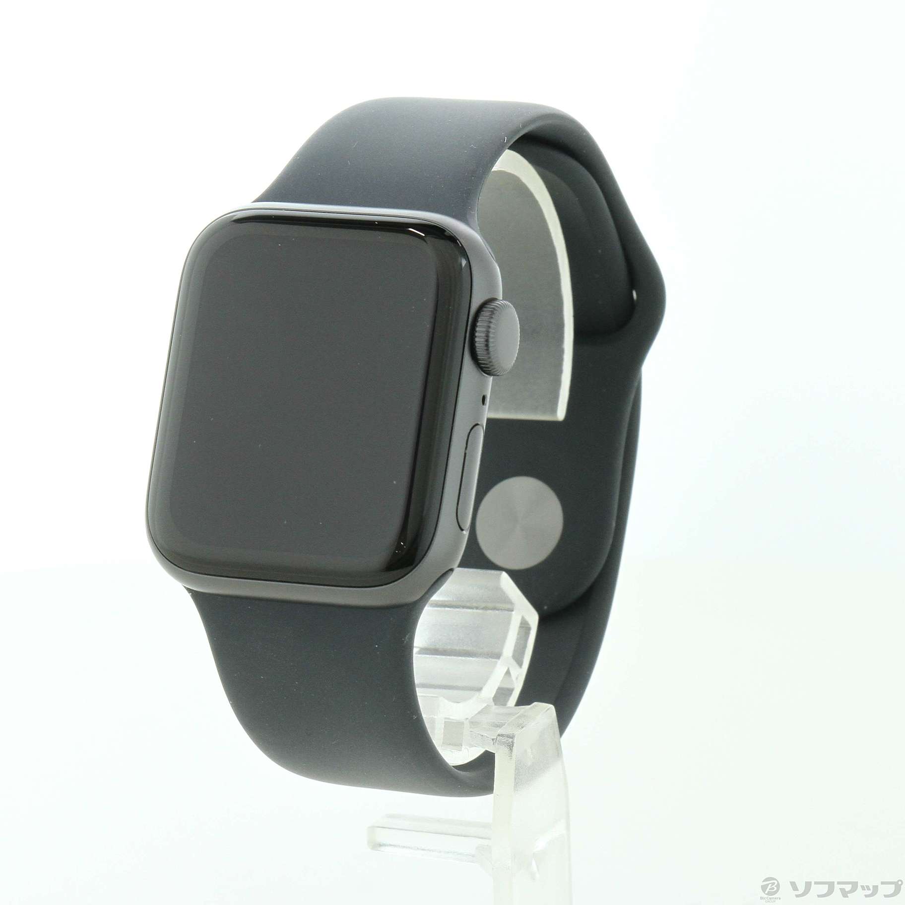 〔展示品〕 Apple Watch SE 第1世代 GPS 40mm スペースグレイアルミニウムケース ミッドナイトスポーツバンド