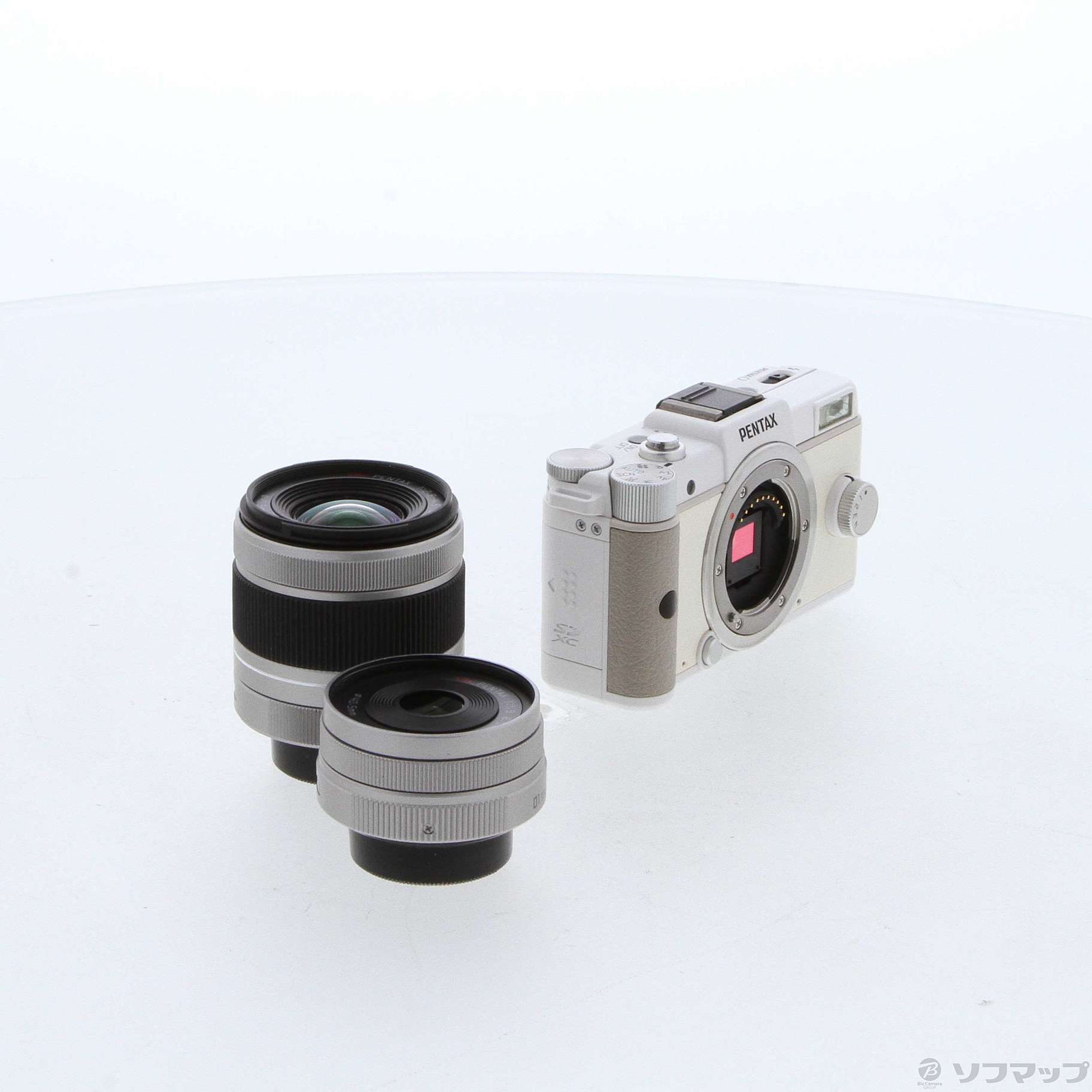 8,600円【良品】PENTAX Q レンズキット WHITE