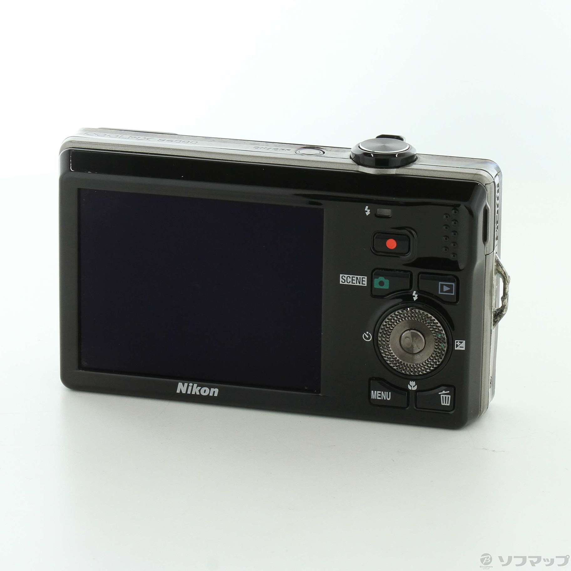 中古】COOLPIX S6000 (1420万画素／7倍ズーム／SDHC／ノーブルブラック