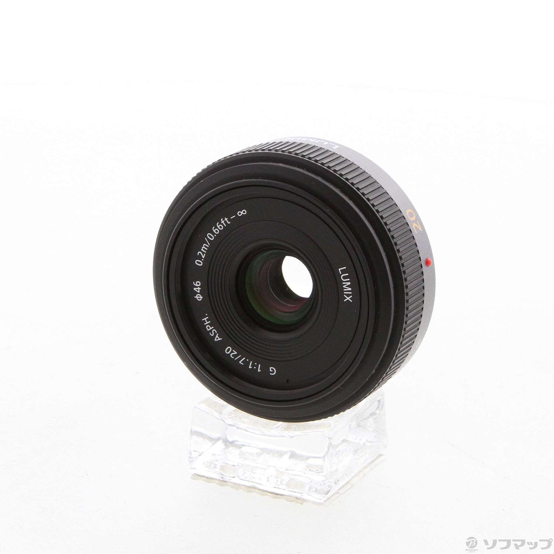 中古】LUMIX G 20mm／F1.7 ASPH. (H-H020) (レンズ) (μ4／3