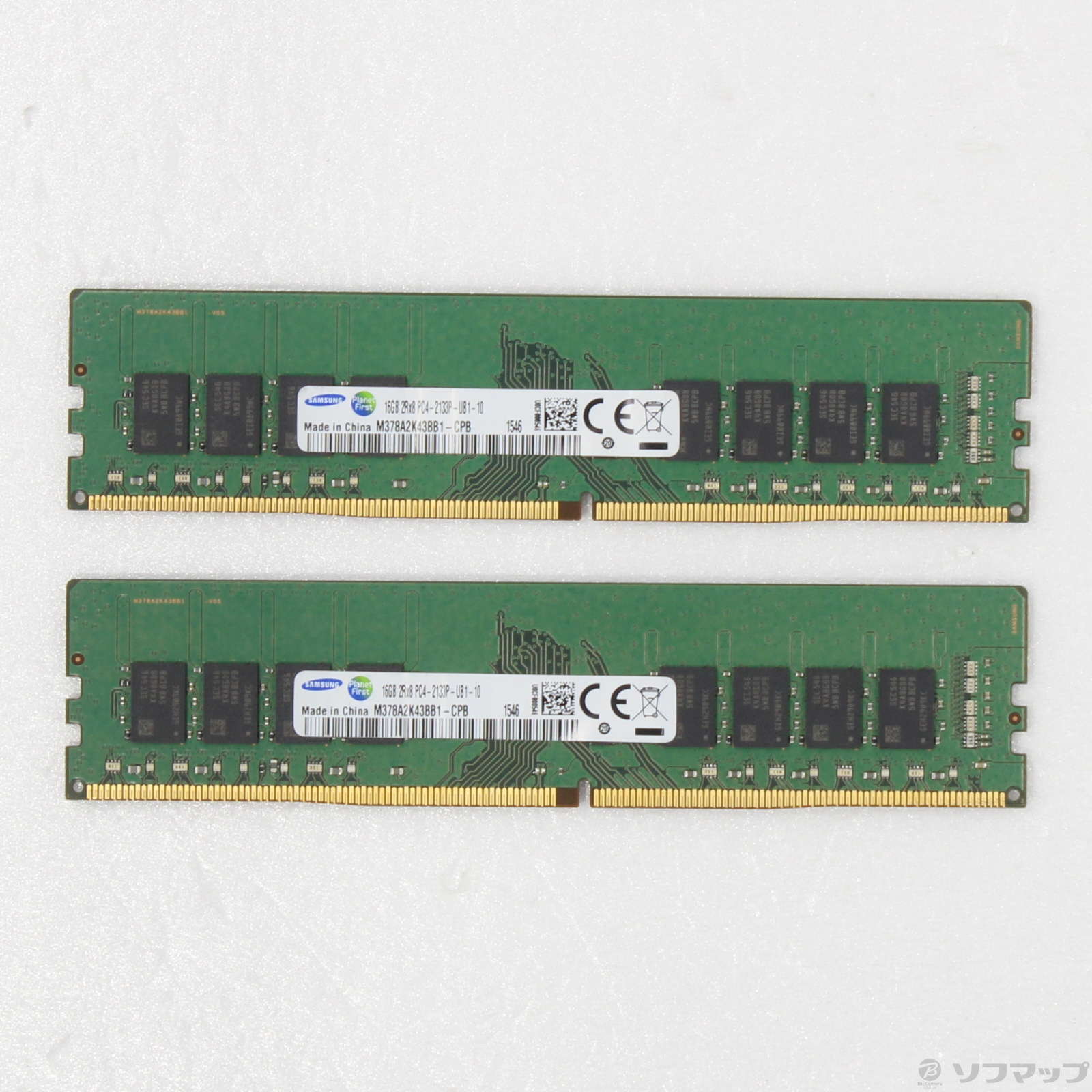 【外装あり】DDR4-2133 デスクトップ用メモリー16GB(8GB×2枚)