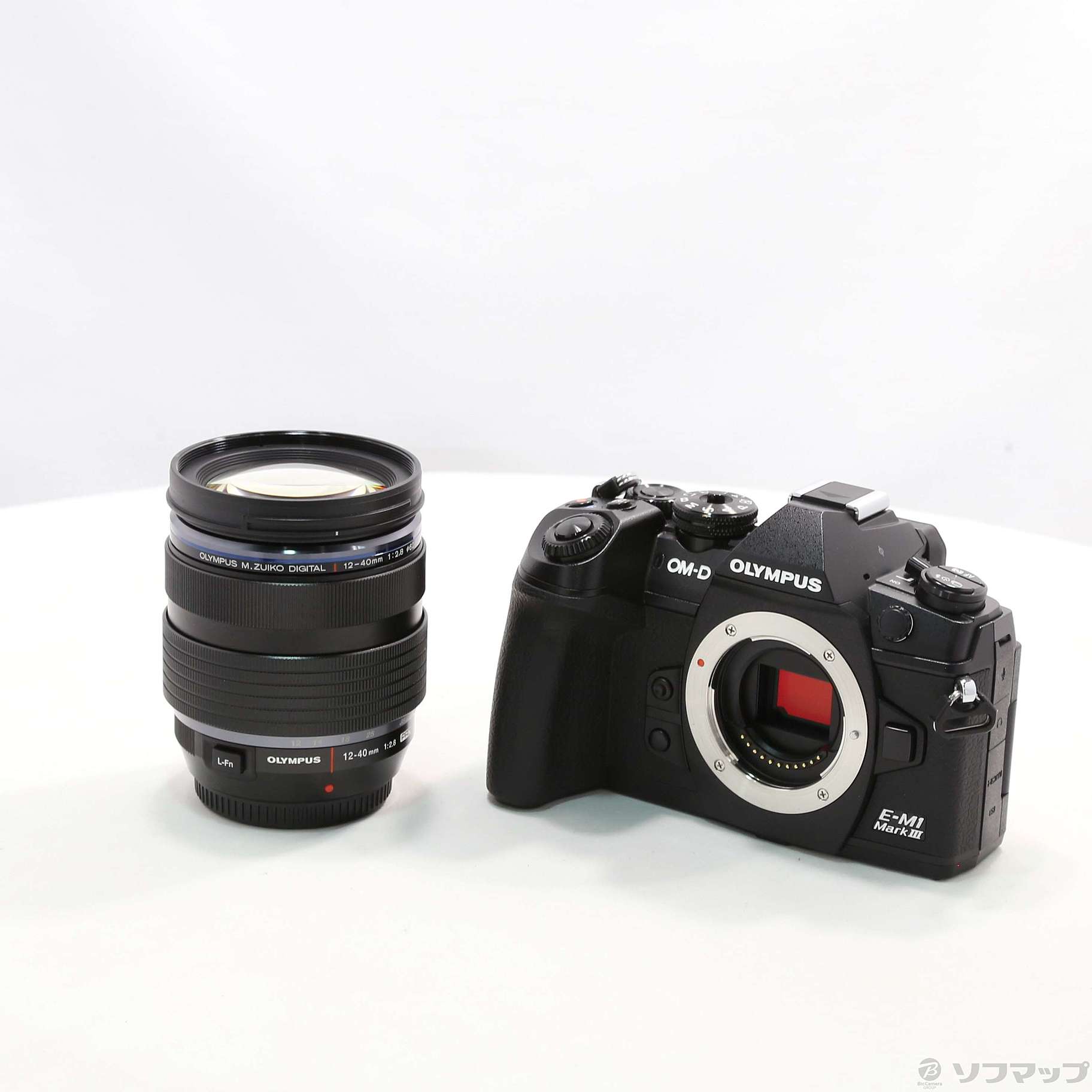 中古】OM-D E-M1 Mark III 12-40mm F2.8 PROキット ブラック 