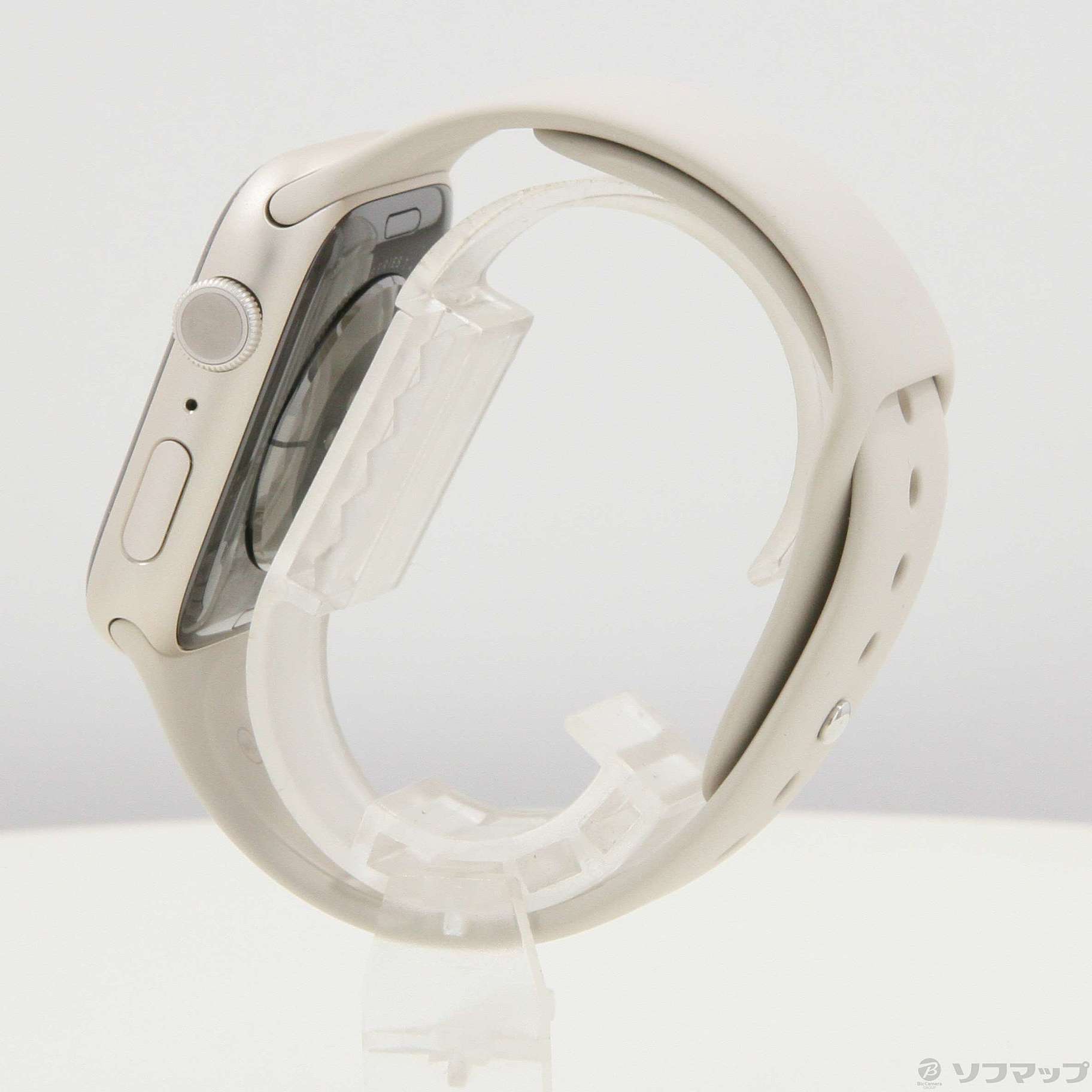 Apple Watch Series 7 GPS 45mm スターライトアルミニウムケース スターライトスポーツバンド
