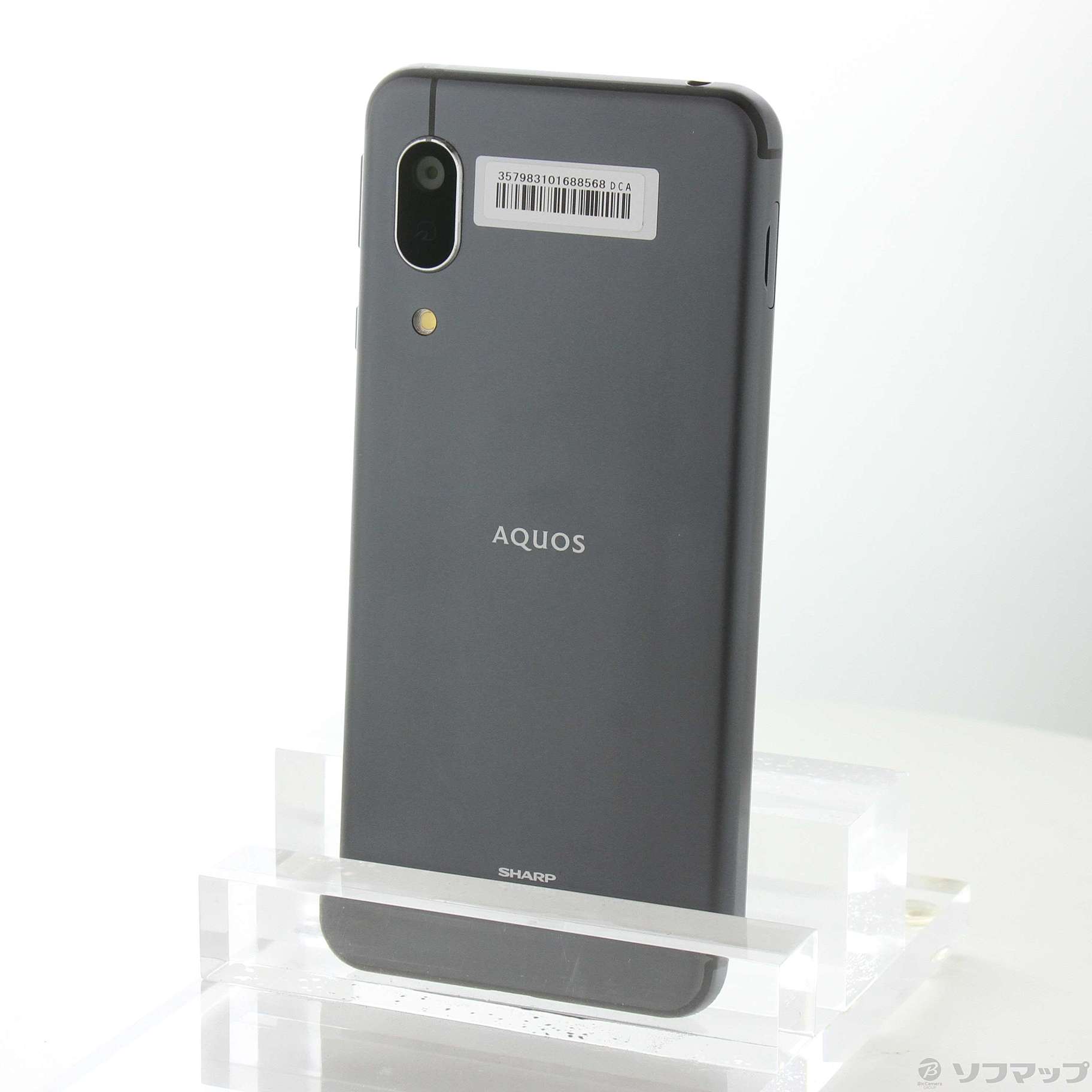 AQUOS sense3 lite ブラック 64 GB SIMフリースマホ/家電/カメラ ...