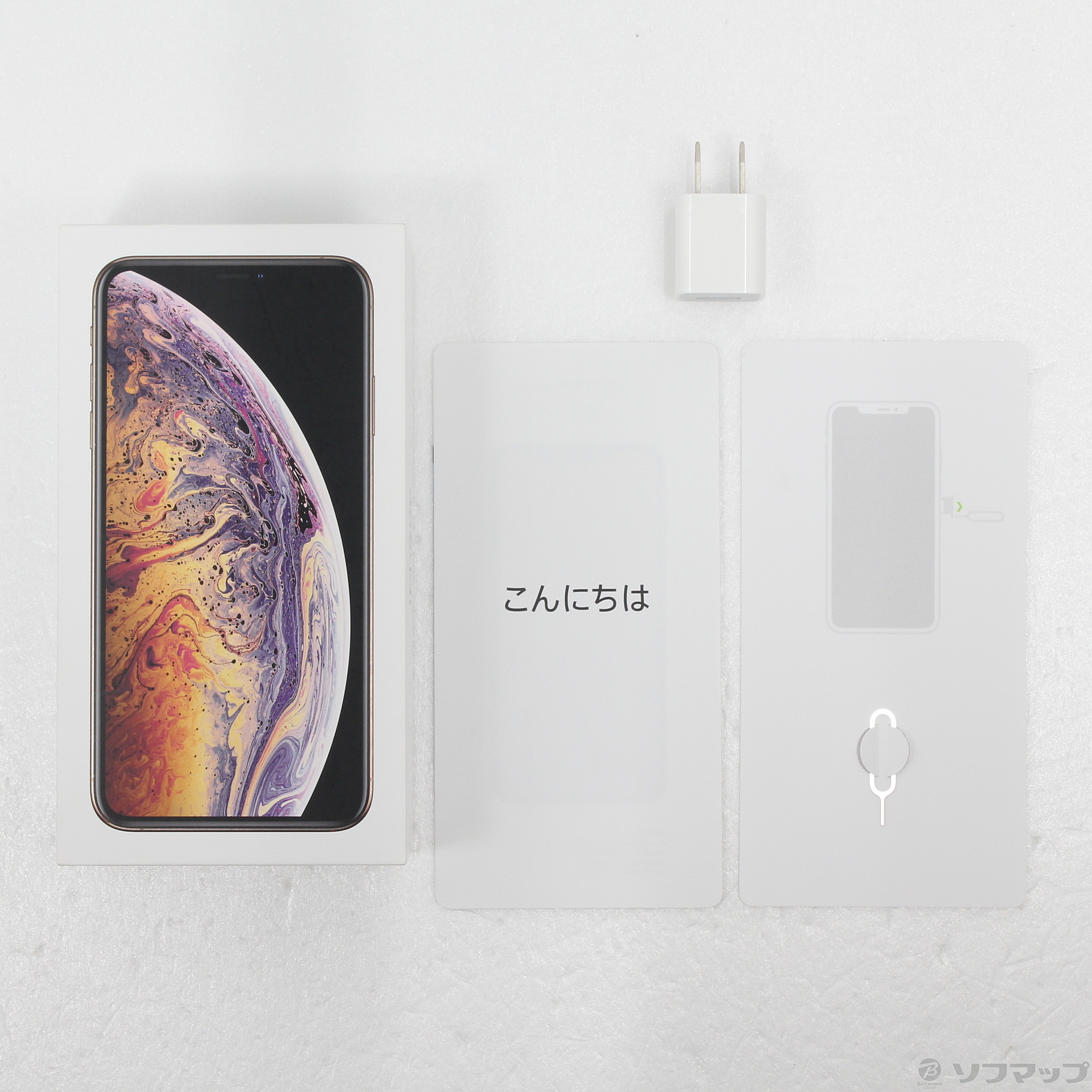 中古】iPhoneXS Max 512GB ゴールド MT702J／A SIMフリー