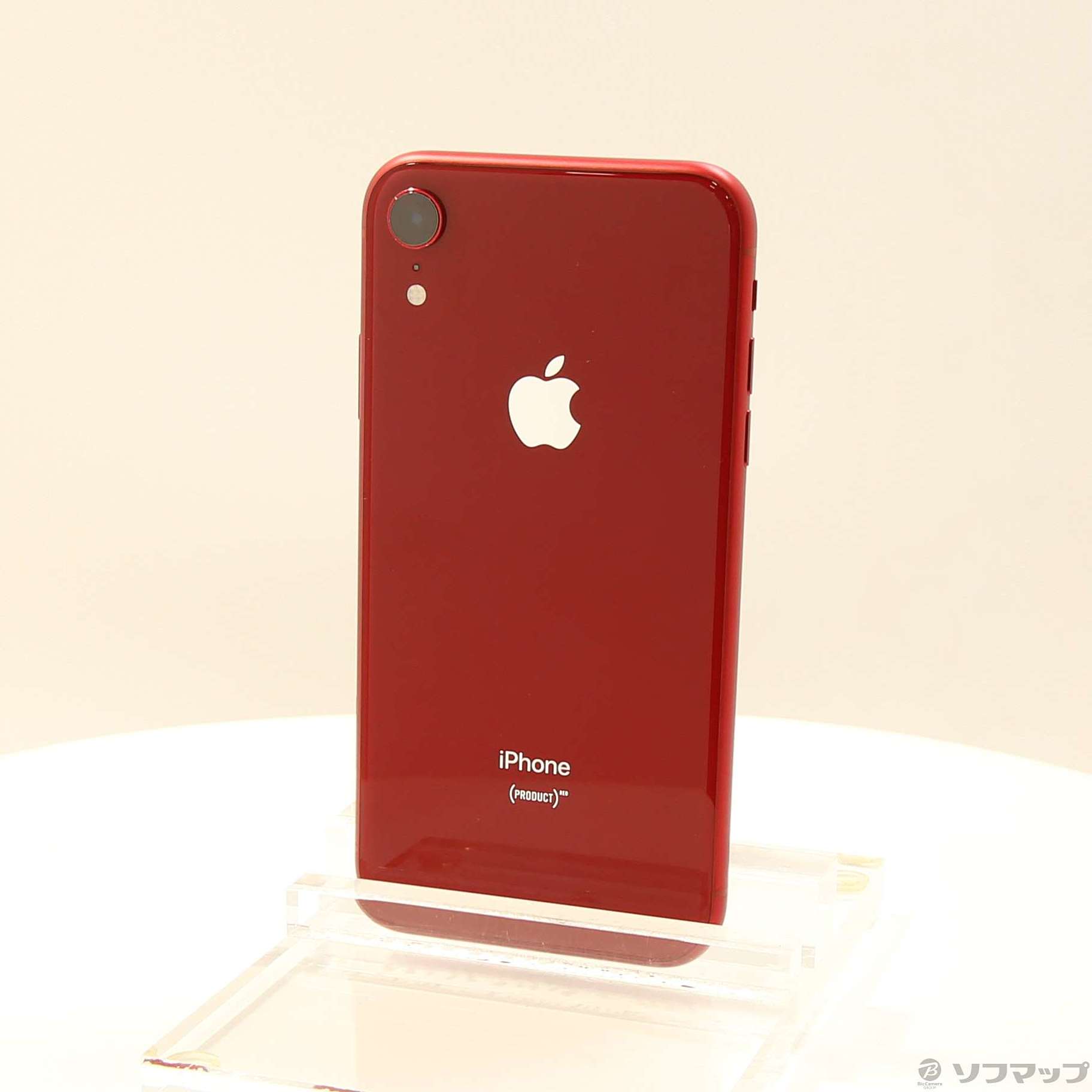 中古】iPhoneXR 64GB プロダクトレッド MT062J／A SIMフリー