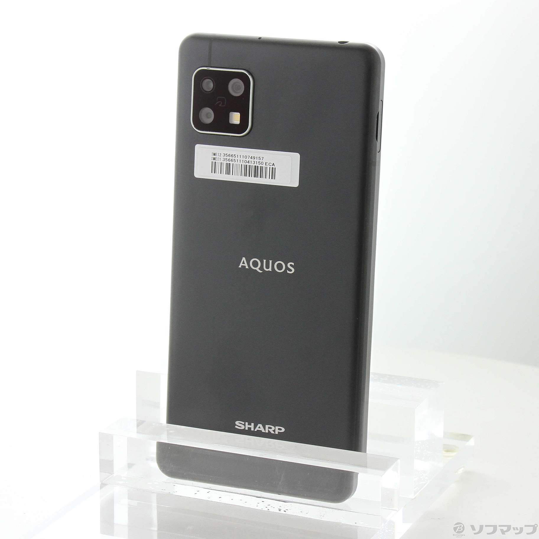 AQUOS sense5G 64GB SIMフリー ブラック SH-M17スマートフォン本体 