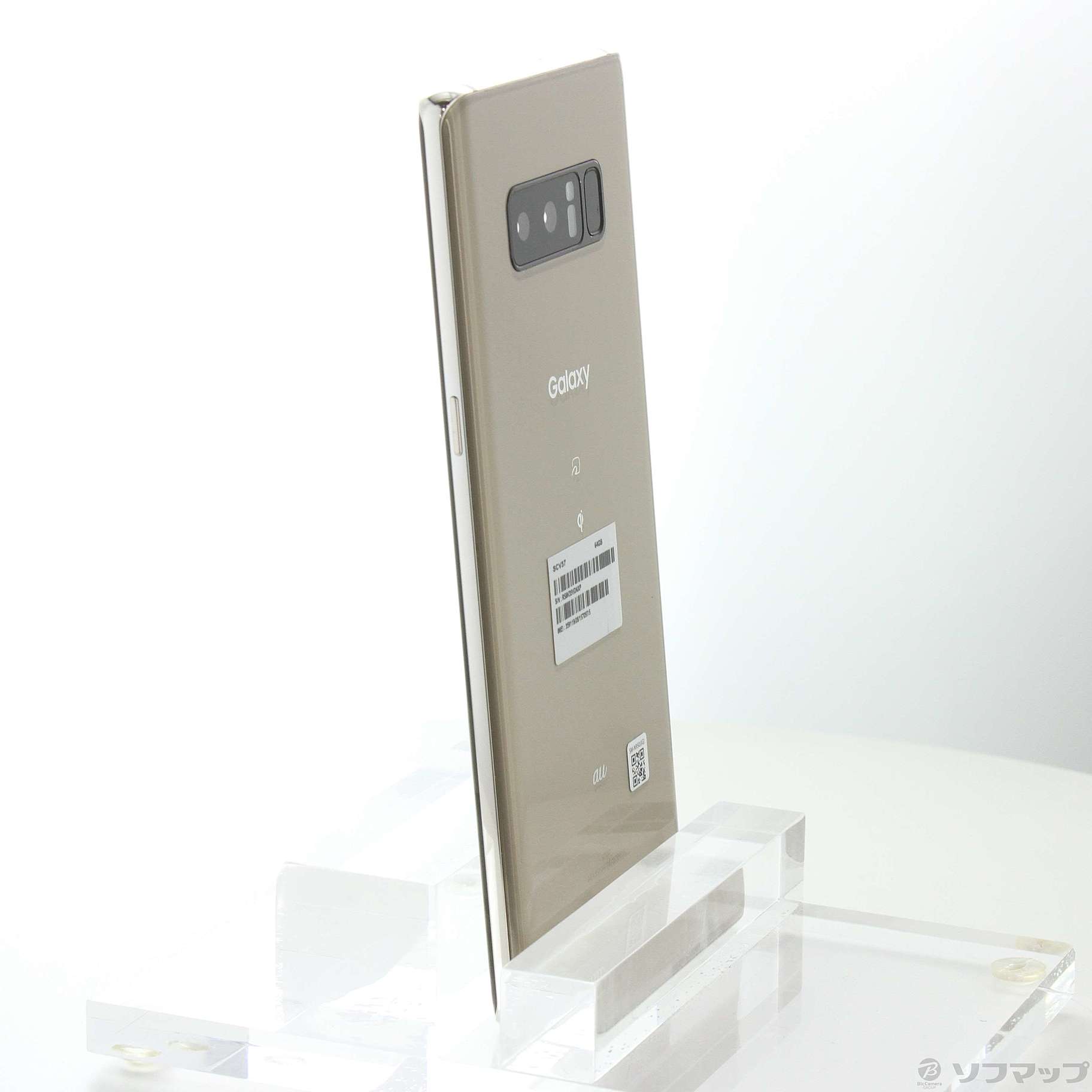 高評価なギフト Galaxy au Note8 SCV37 サムスン - au（メイプルゴールドSIMフリー）限定 スマートフォン・携帯電話