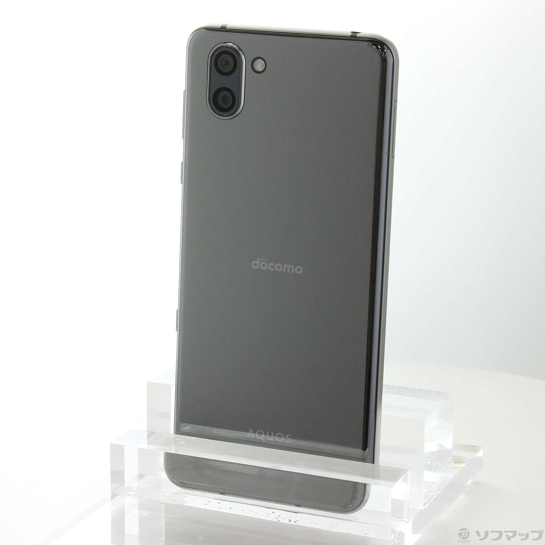 スマホ/家電/カメラAQUOS R3 premium black - スマートフォン本体