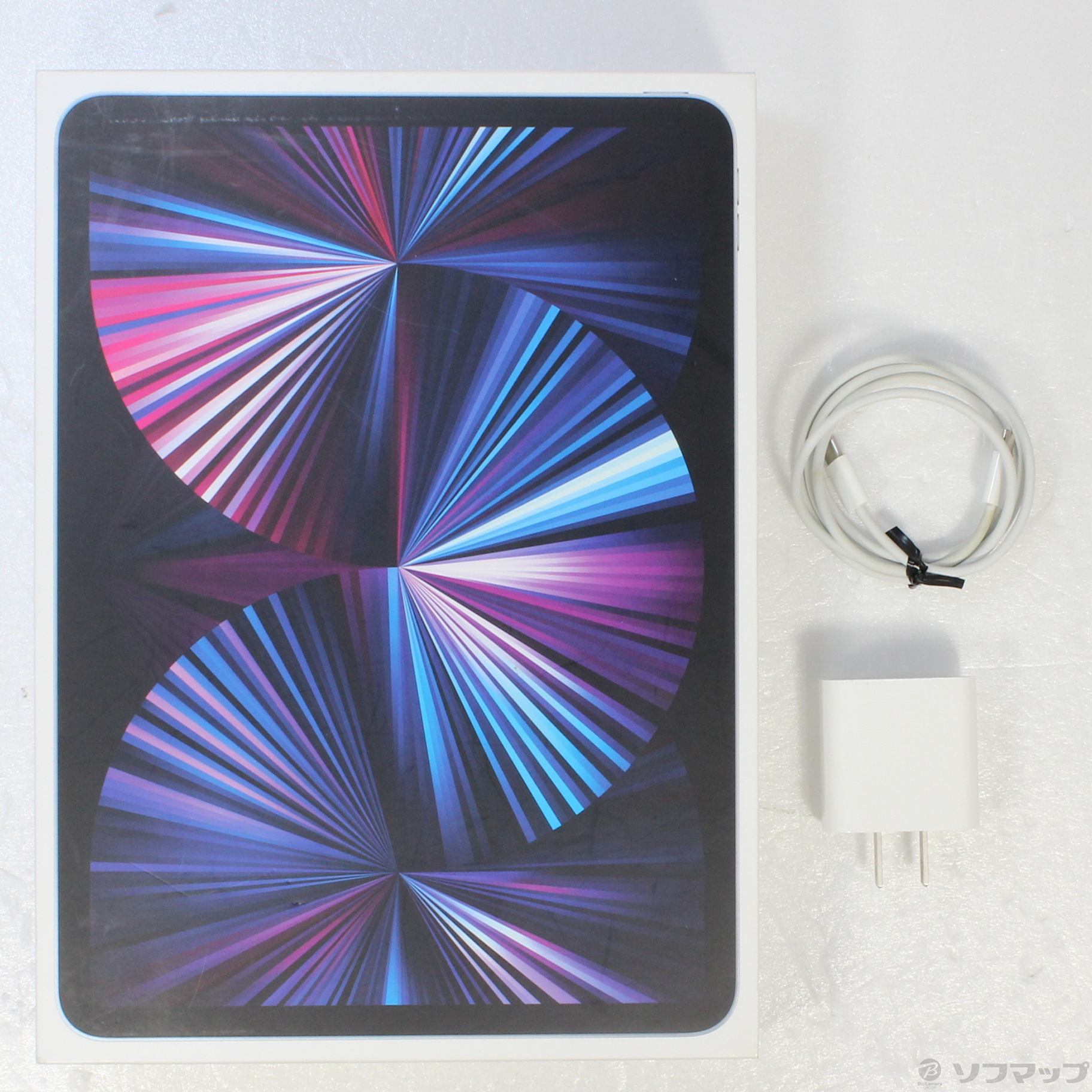 中古】iPad Pro 11インチ 第3世代 128GB シルバー NHQT3J／A Wi-Fi