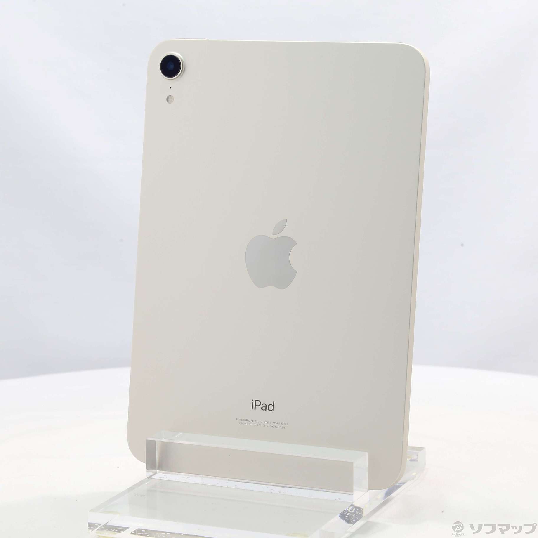 中古】iPad mini 第6世代 256GB スターライト MK7V3J／A Wi-Fi ◇01/03