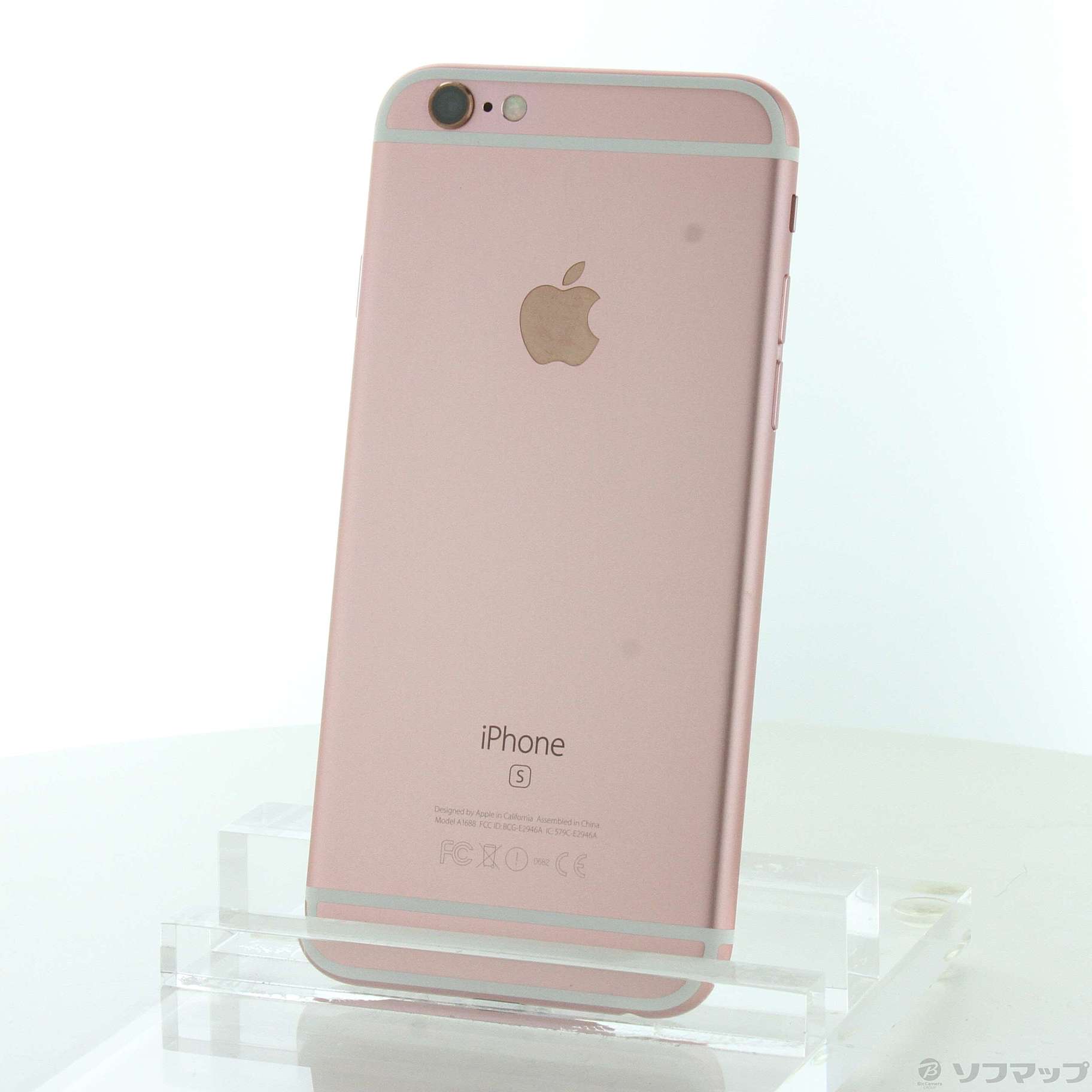 中古】iPhone6s 128GB ローズゴールド MKQW2J／A SIMフリー