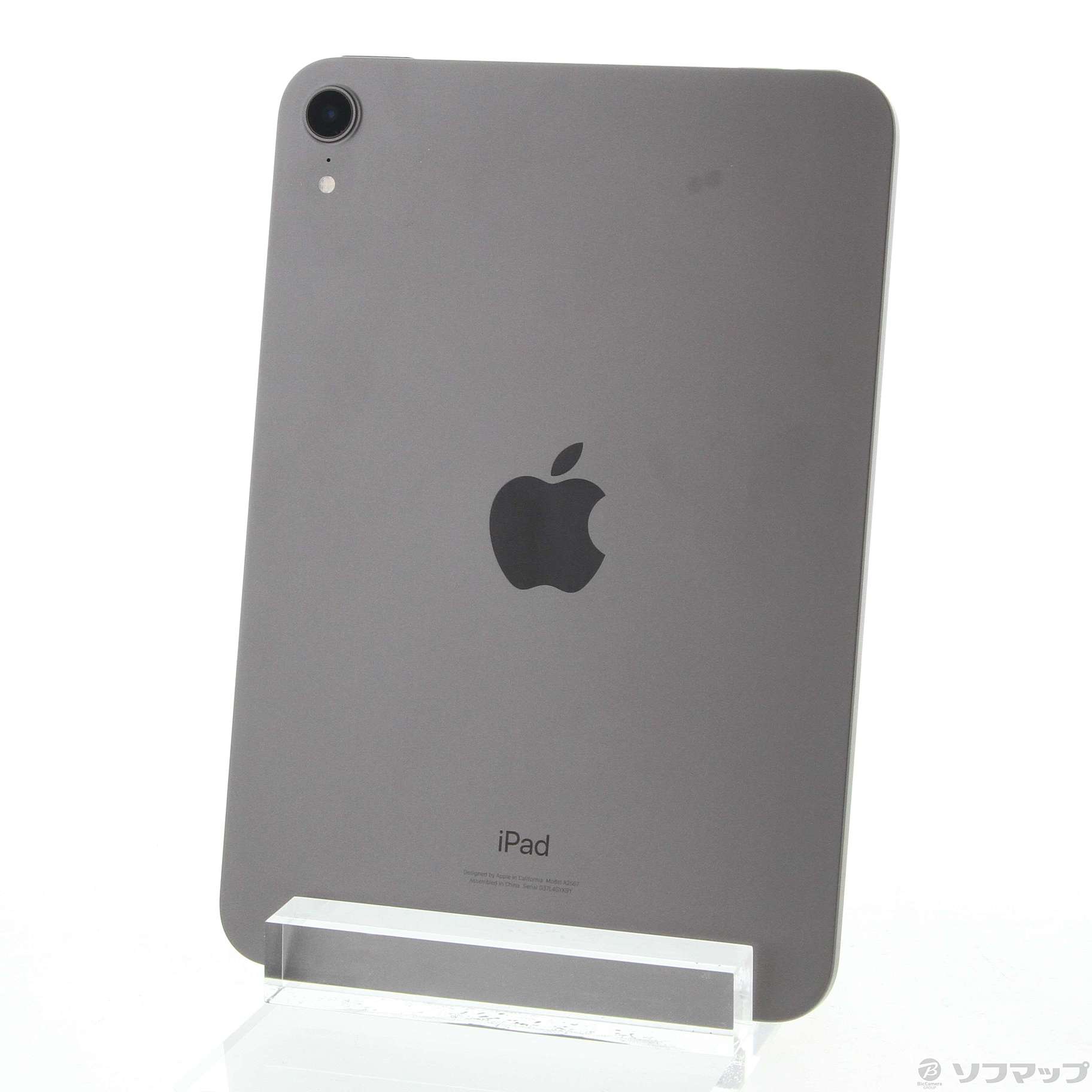 中古】iPad mini 第6世代 64GB スペースグレイ MK7M3J／A Wi-Fi ◇01