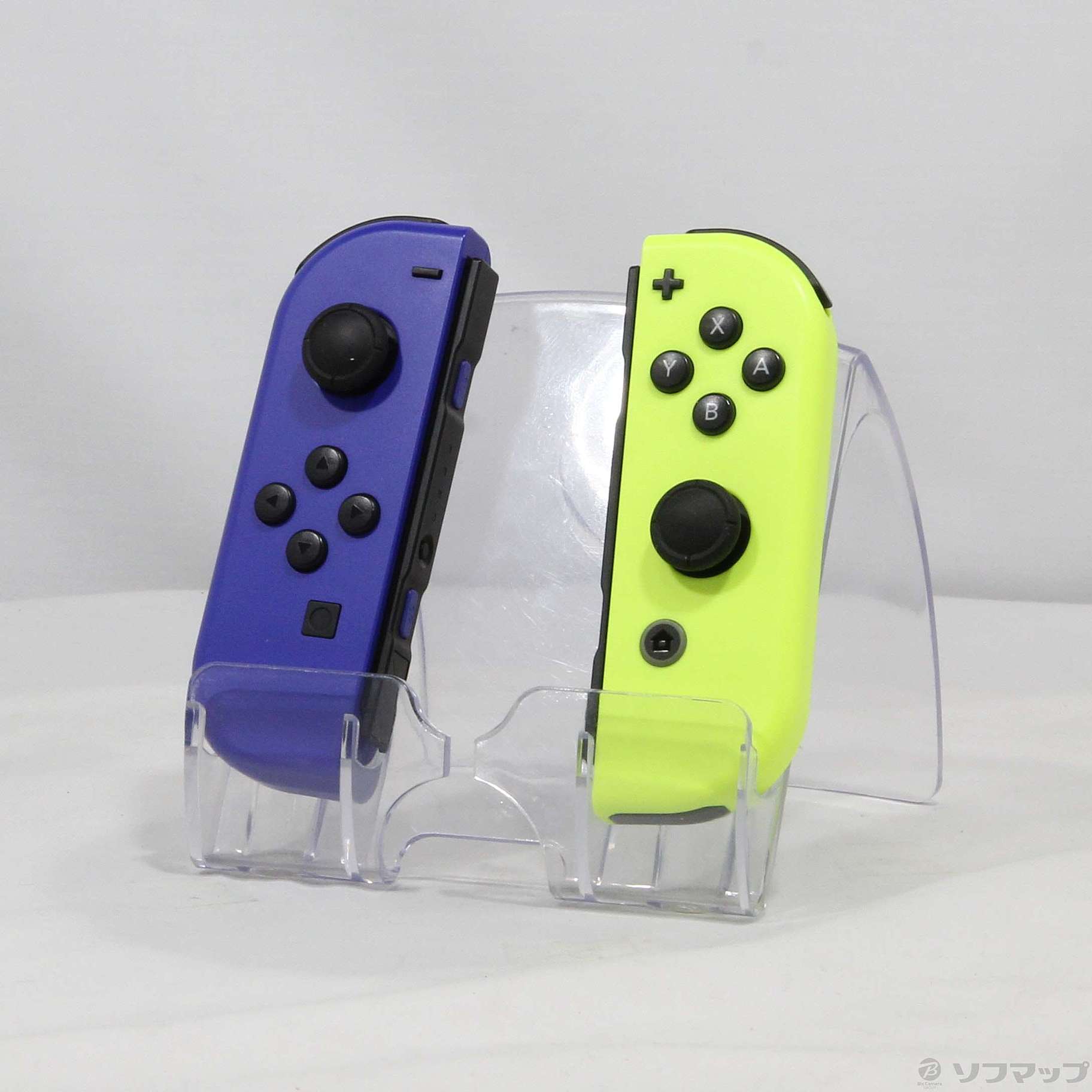 中古】Joy-Con(L) ブルー／(R) ネオンイエロー 【Switch