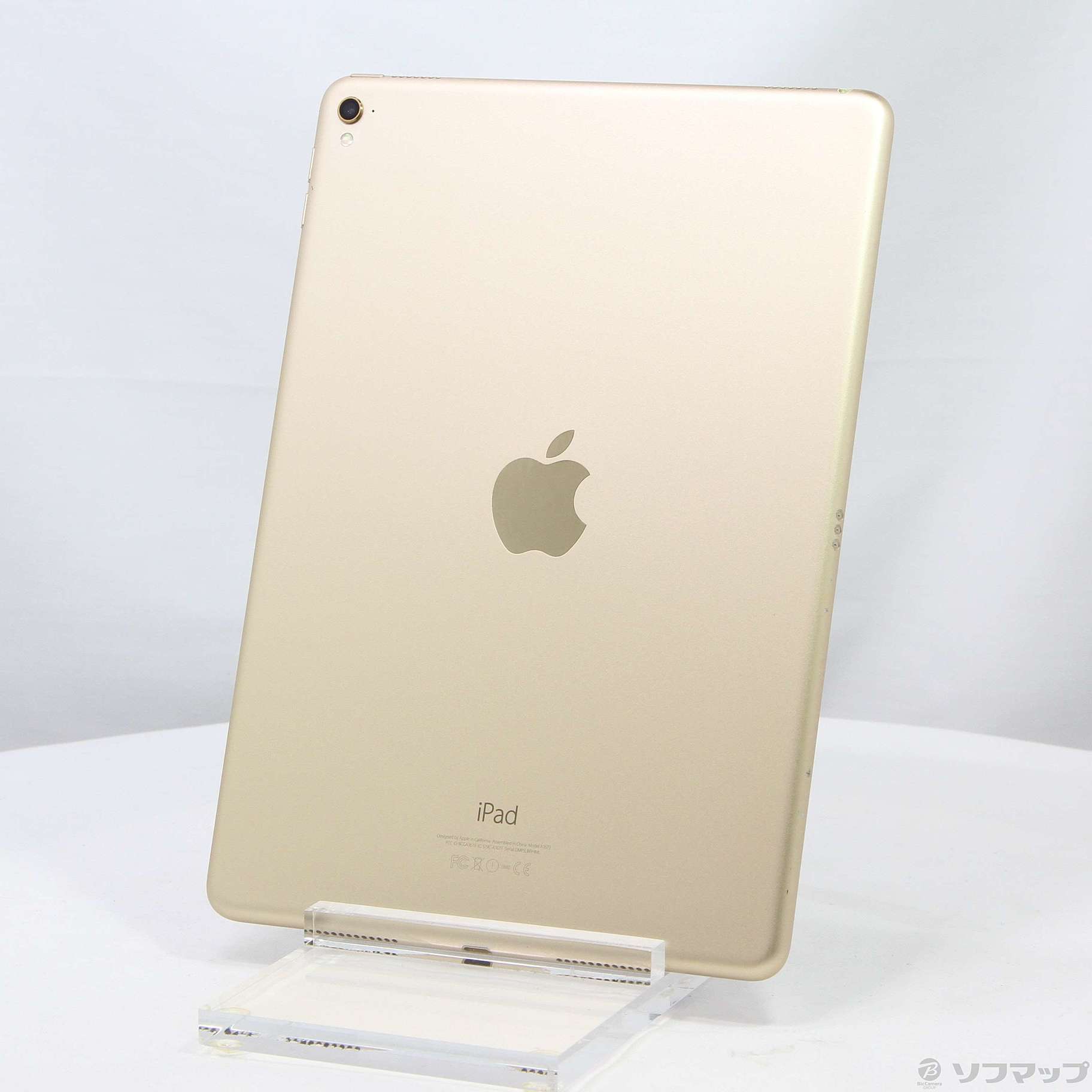 中古】iPad Pro 9.7インチ 128GB ゴールド MLMX2J／A Wi-Fi