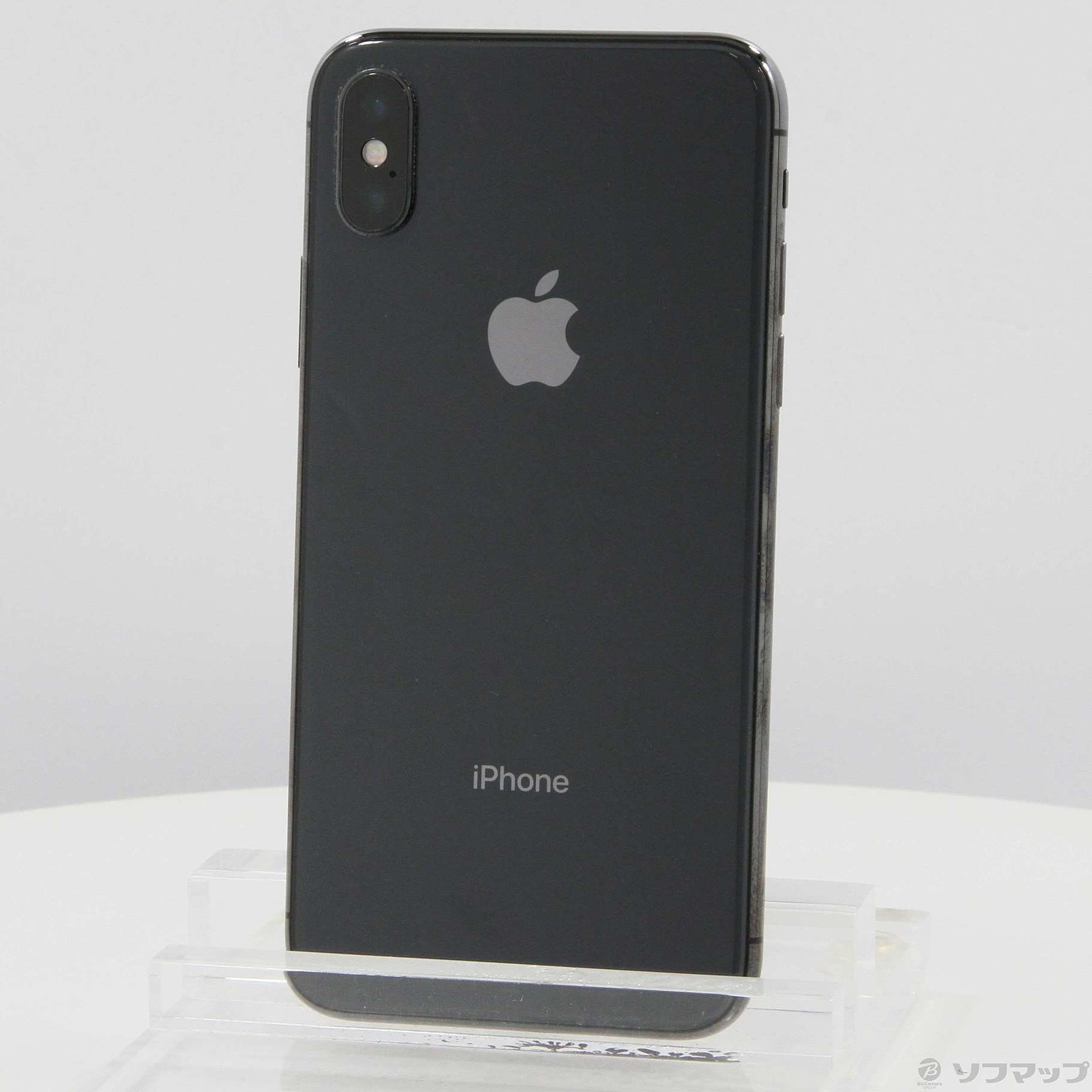 【美品】iPhone X スペースグレー　64GB