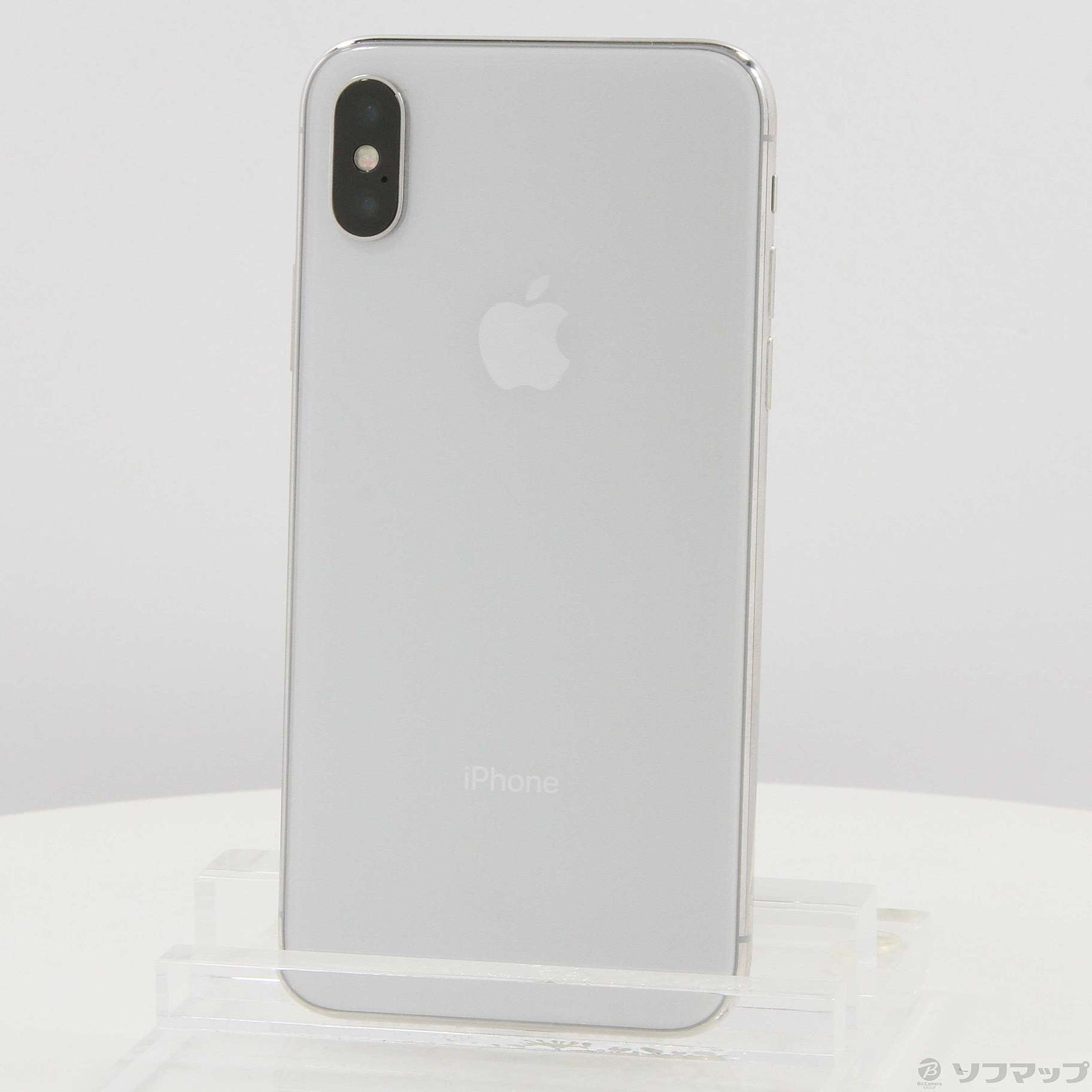 iPhoneX 64G シルバー-