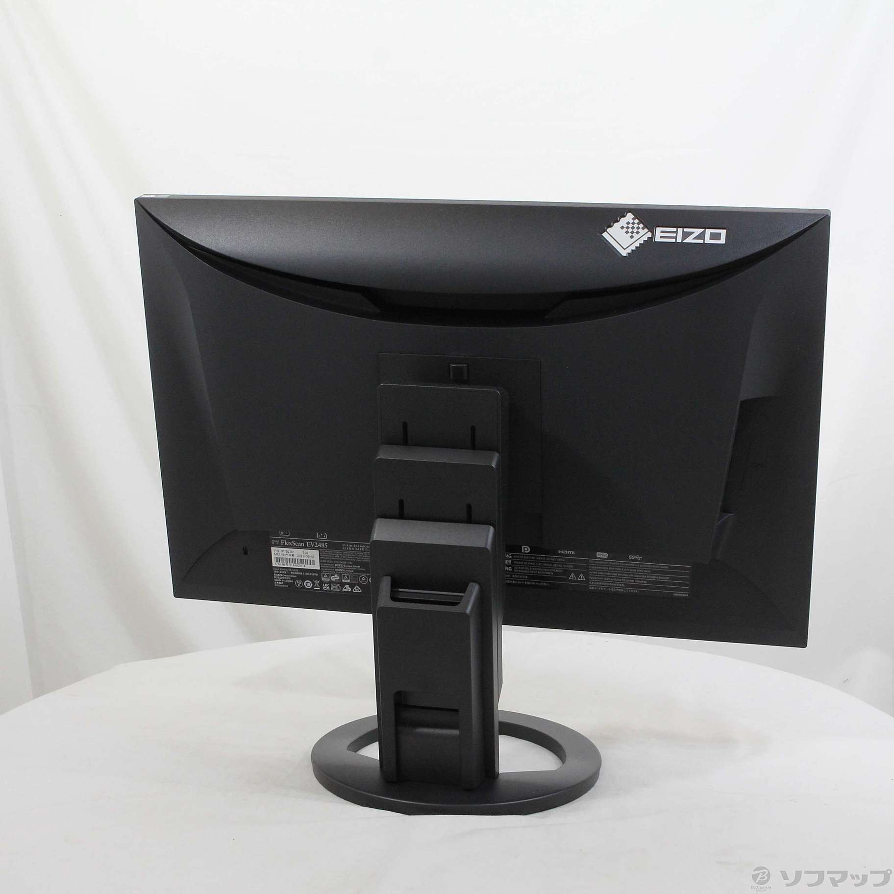 EIZOEIZO EV2485-BK BLACK 新品試用のみ - ディスプレイ・モニター本体