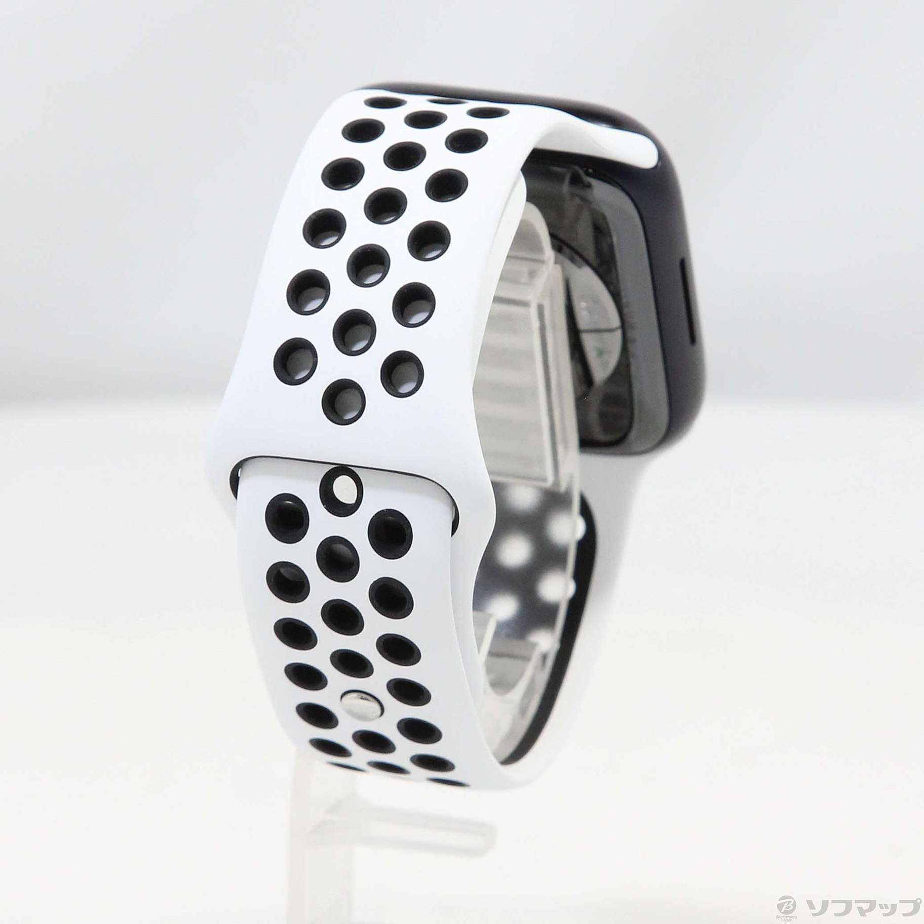 Apple Watch Series 8 GPS 45mm ミッドナイトアルミニウムケース サミットホワイト／ブラックNikeスポーツバンド