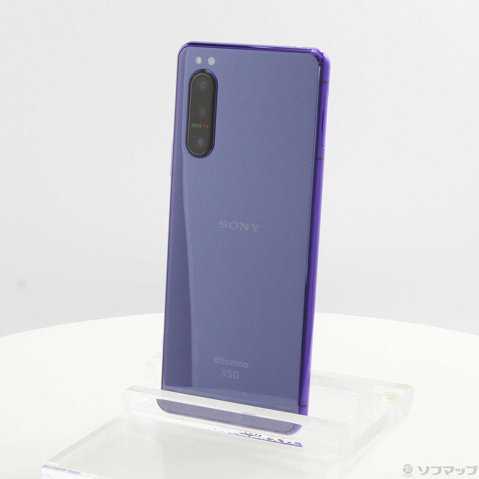中古】Xperia 5 II 128GB パープル SO-52A docomoロック解除SIMフリー 