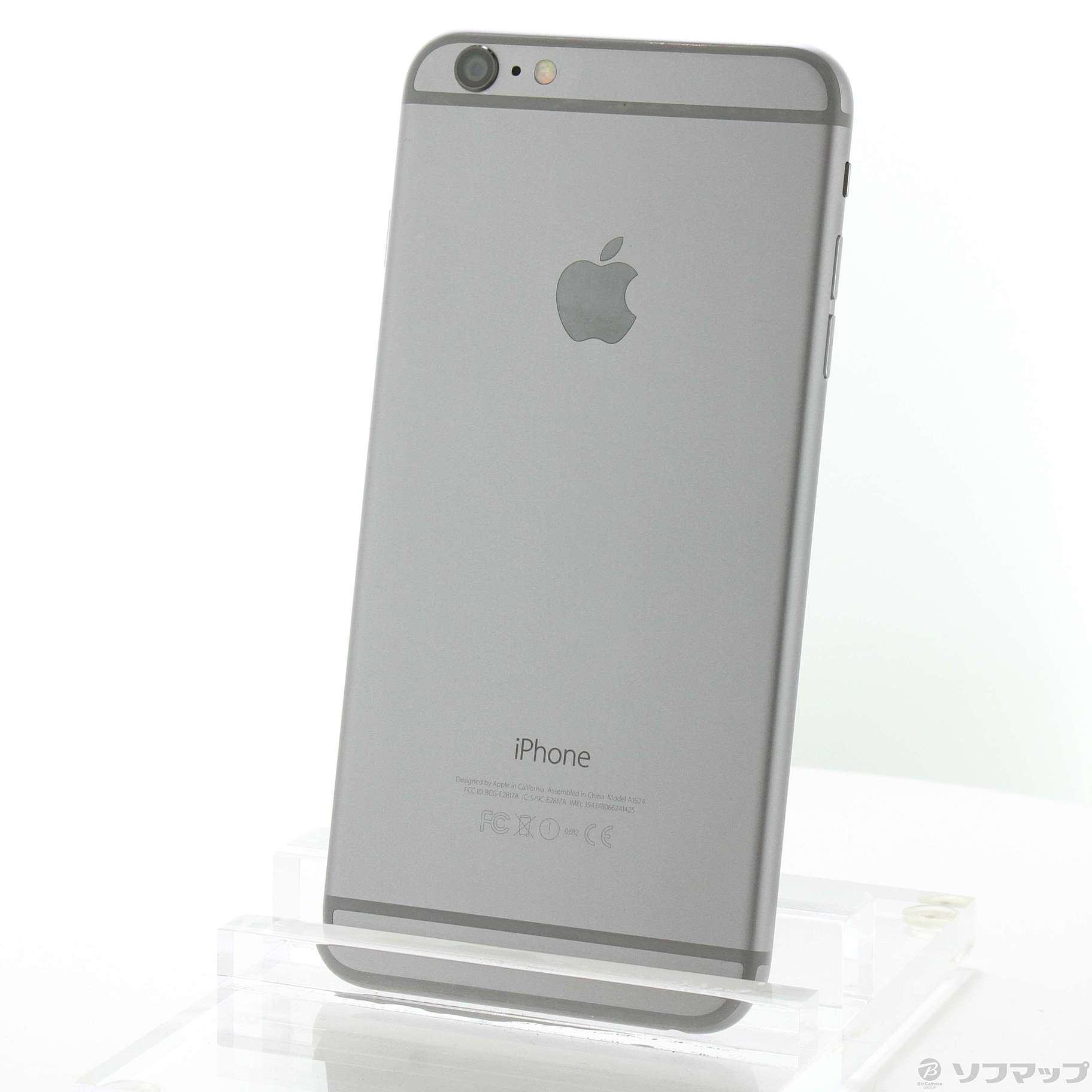 限定数のみ iPhone 6 Plus Space Gray 64 GB Softbank - 通販