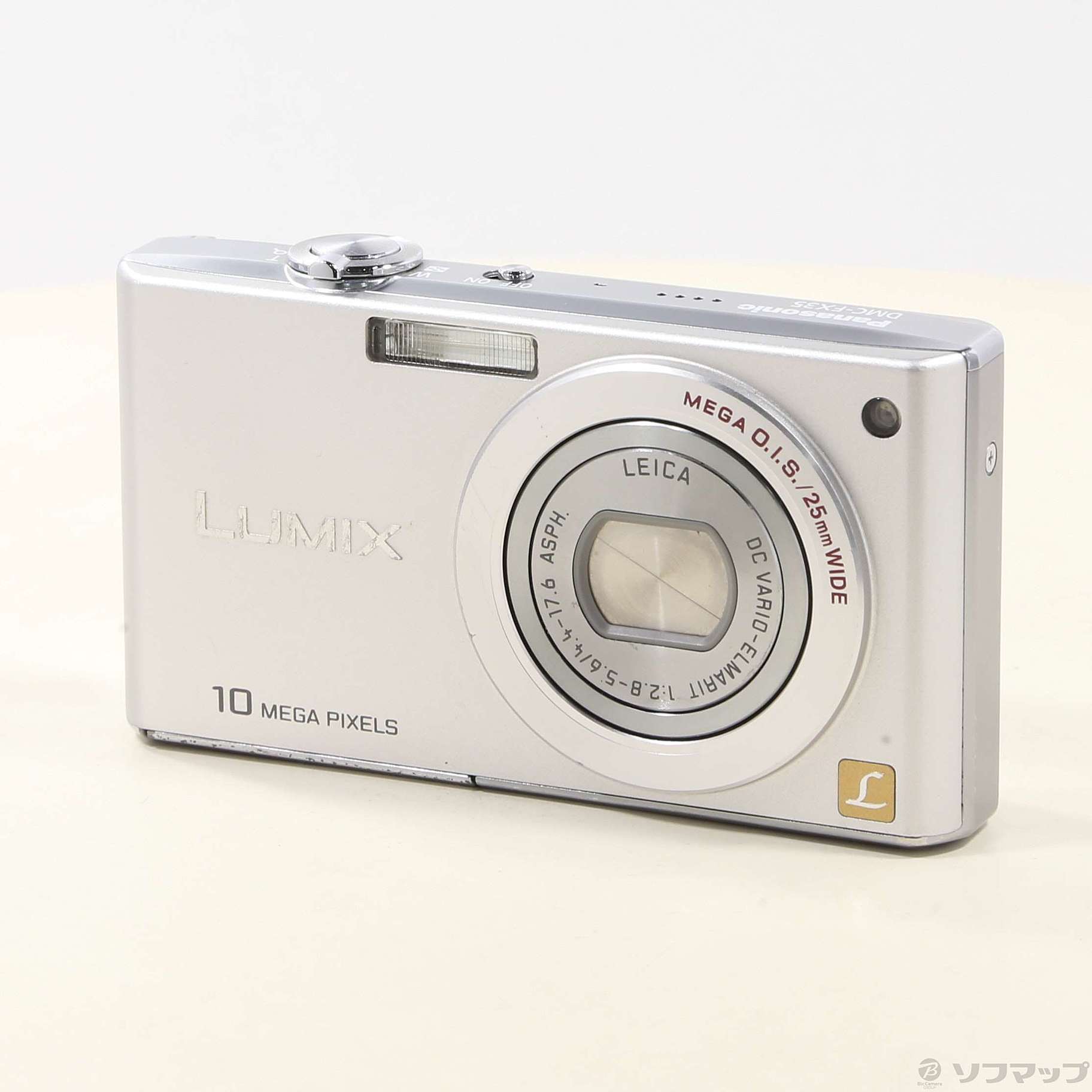 パナソニック デジタルカメラ LUMIX (ルミックス) FX35 プレシャスシルバー DMC-FX35-S - 2