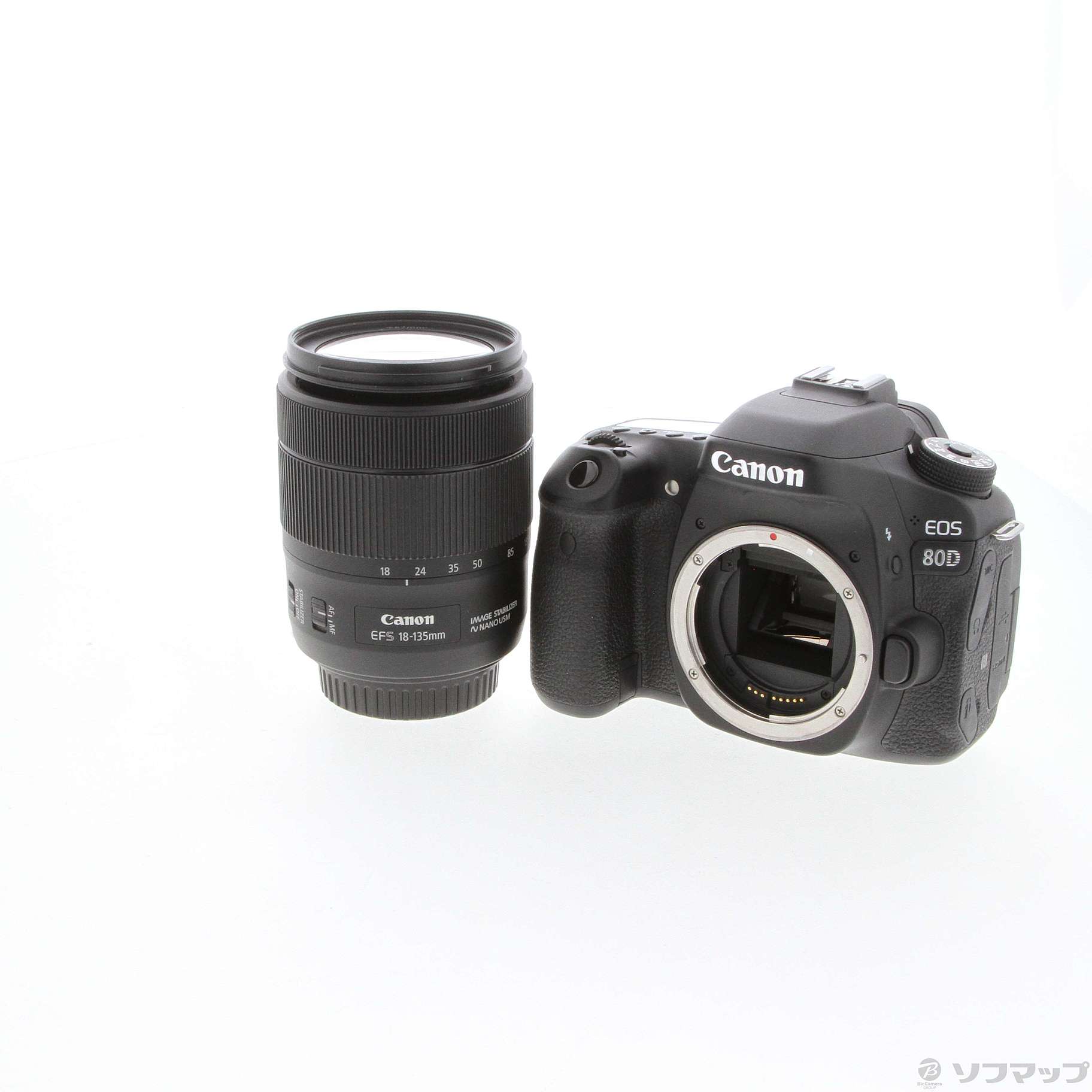 中古】EOS 80D EF-S18-135 IS USM レンズキット [2133044729908