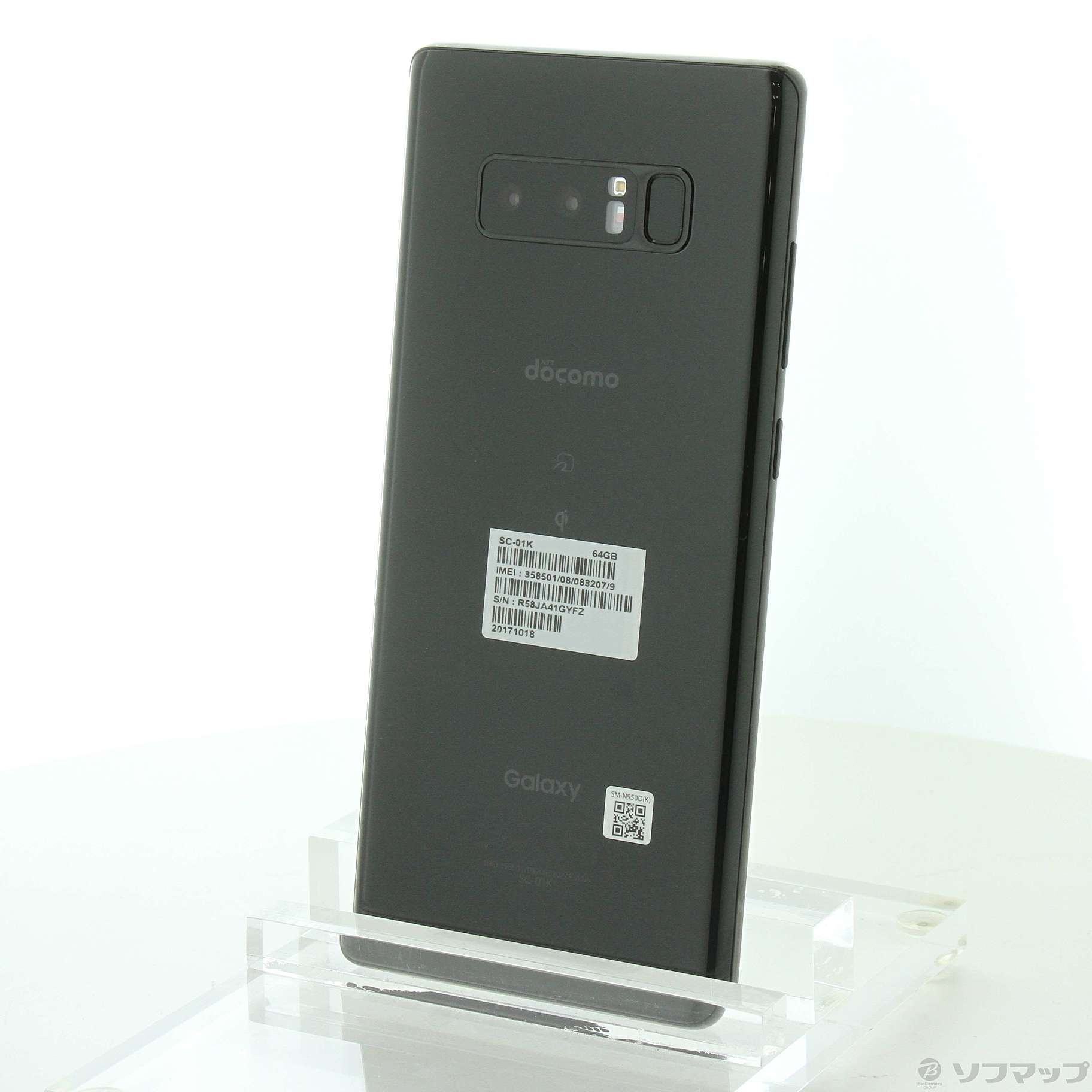 Galaxy Note8 docomo SC-01K MidnightBlack