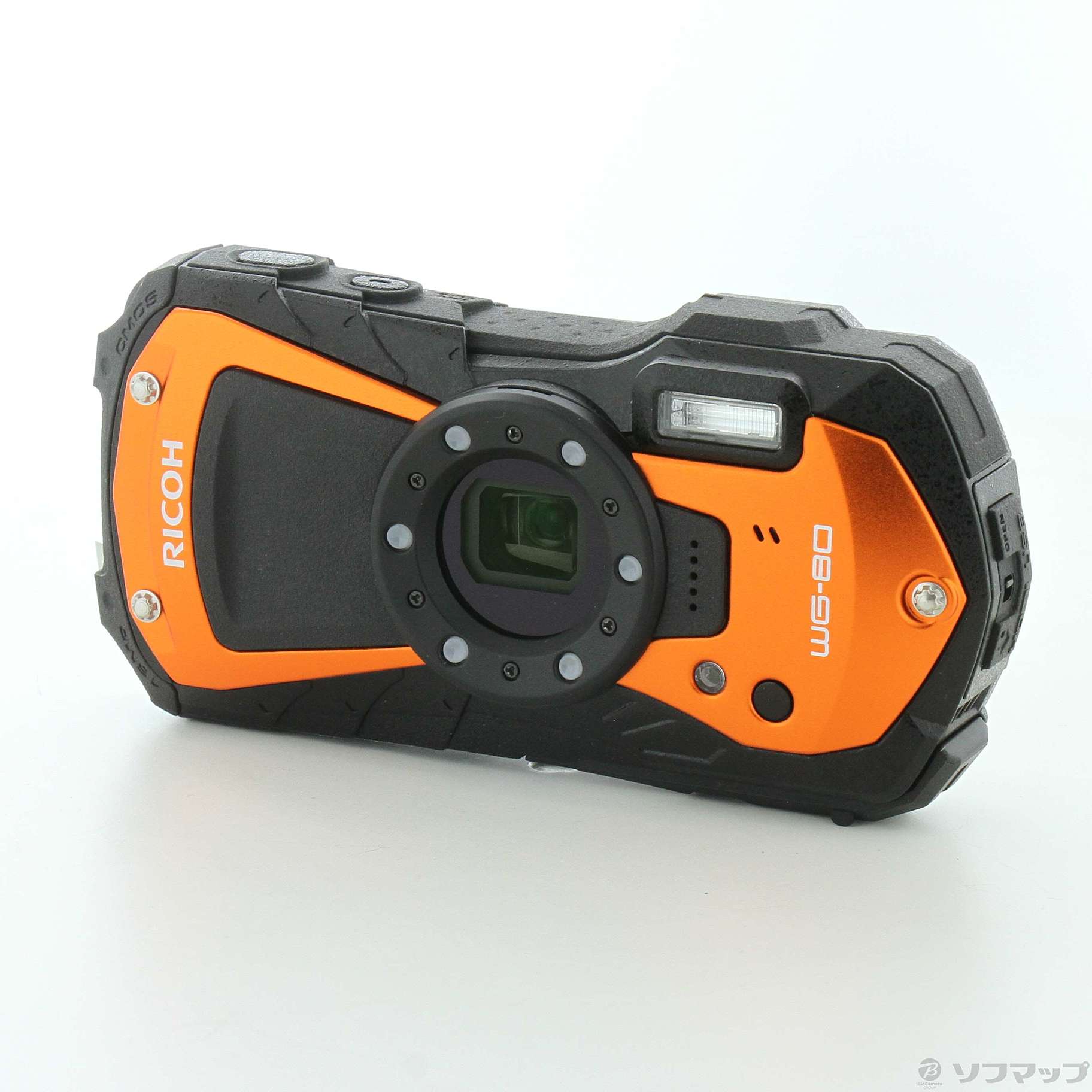 中古】RICOH WG-80 オレンジ ◇01/29(日)値下げ！ [2133044747537