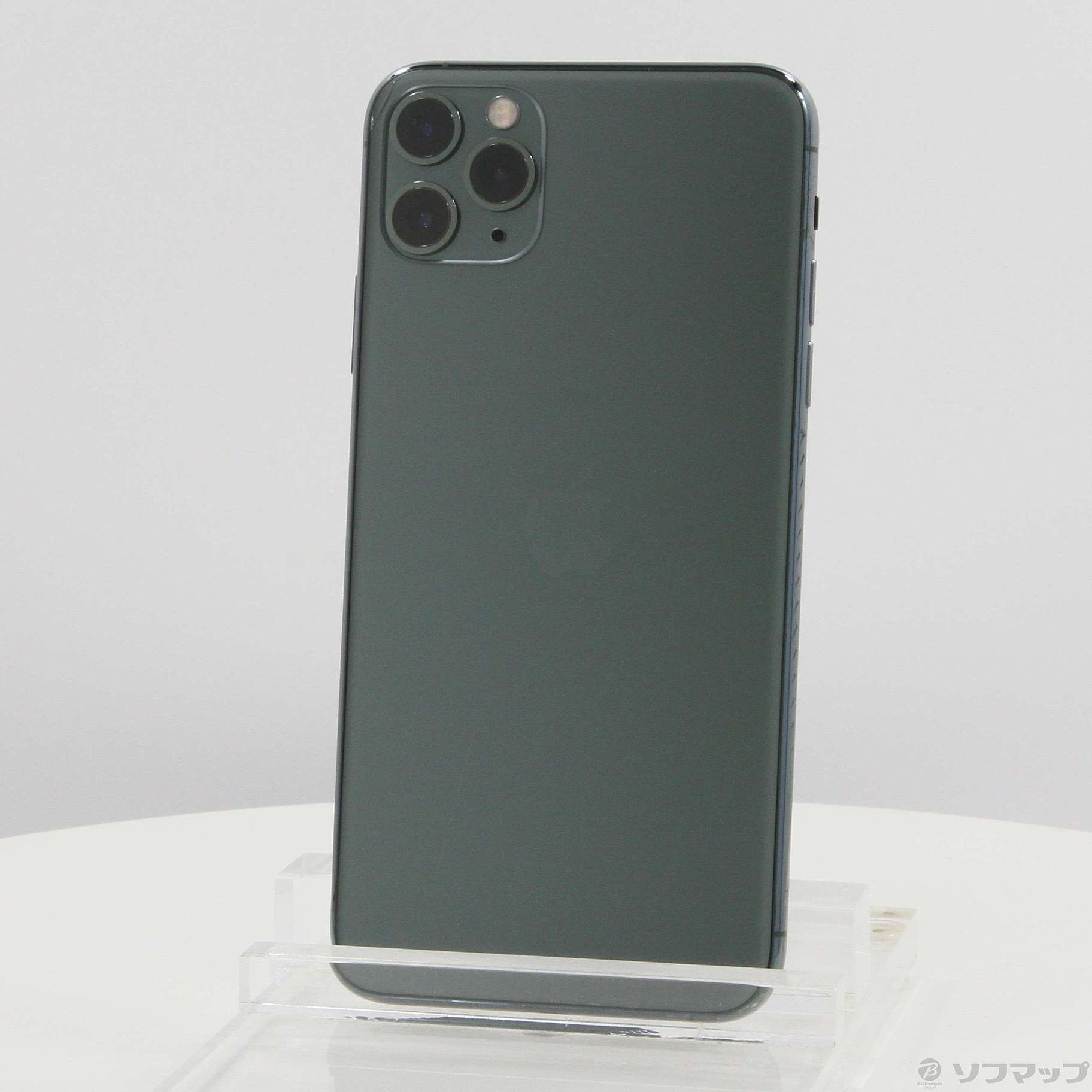 中古】iPhone11 Pro Max 512GB ミッドナイトグリーン MWHR2J／A SIMフリー [2133044752722] -  法人専用リコレ！|ソフマップの法人専用中古通販サイト