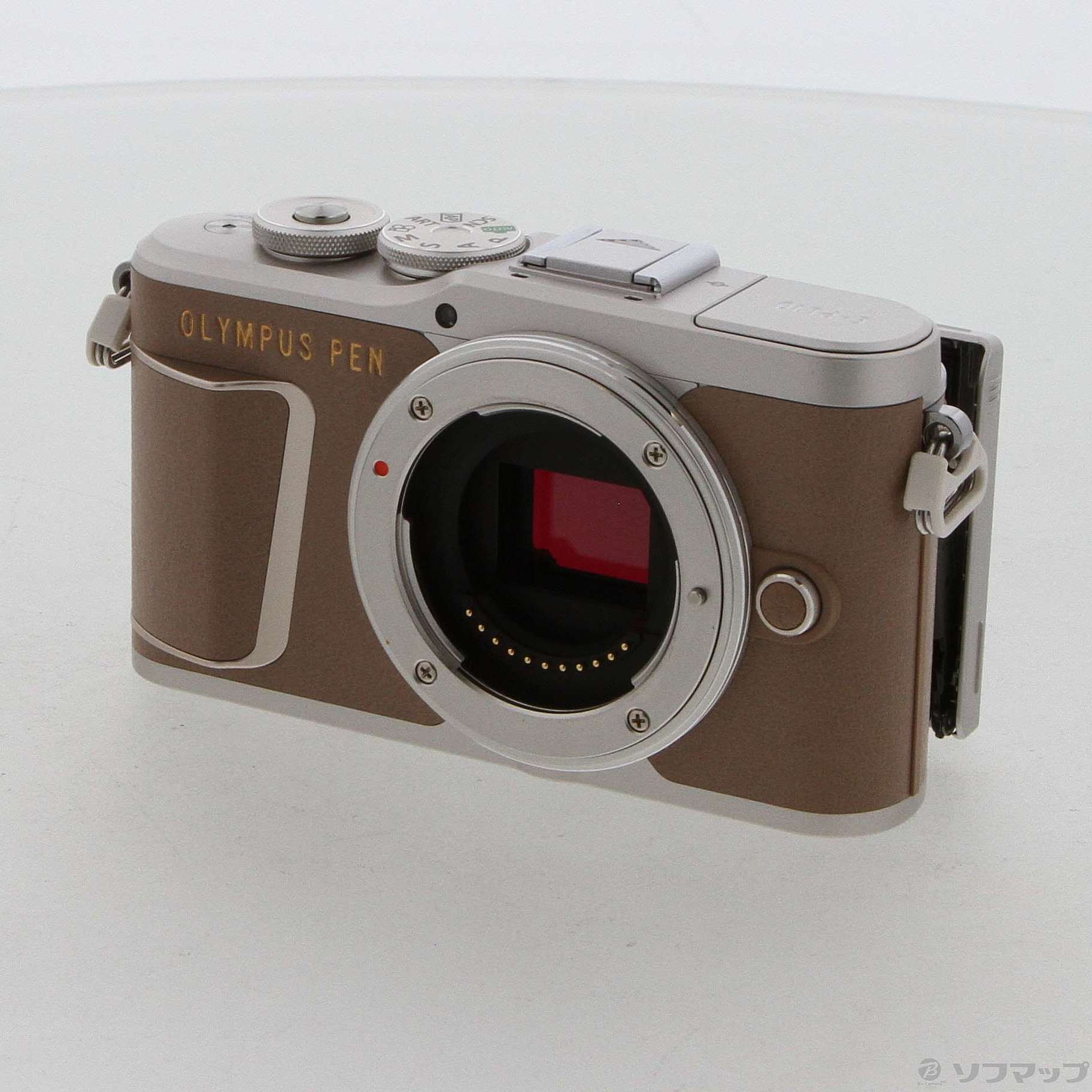 OLYMPUS PEN E-PL10 ボディ ブラウン